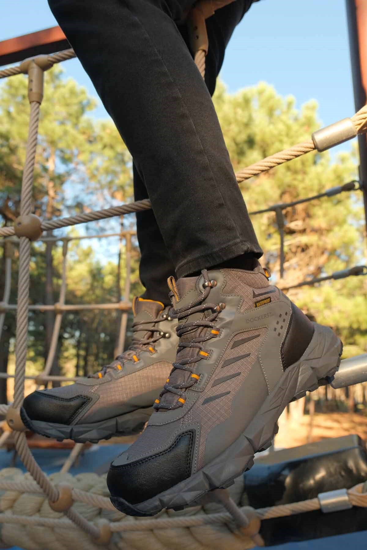 DOCKERSWaterProof BotDockers 231501 Erkek WaterProof Bot Ayakkabı 101045803Gri