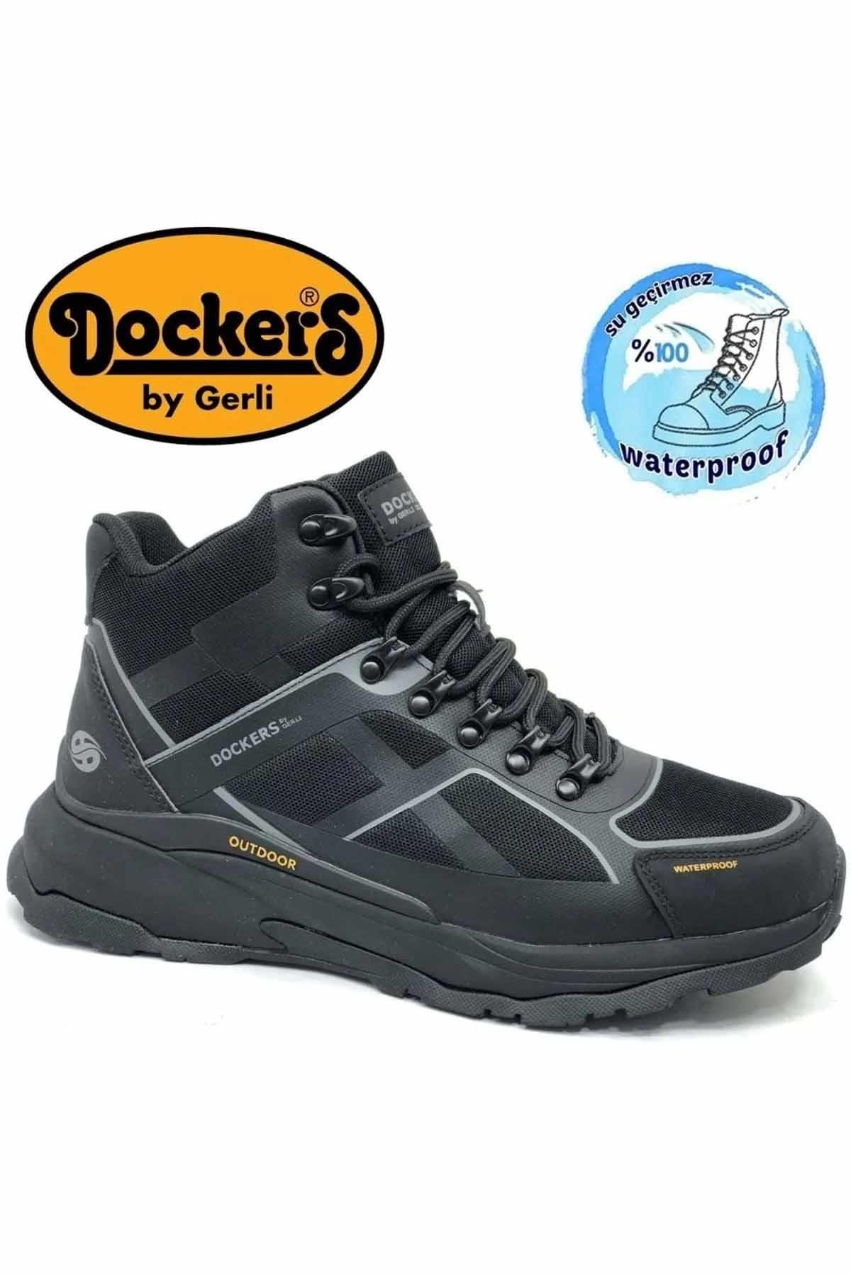 DOCKERSWaterProof BotDockers Erkek Su Gecirmez  Bot 237518 Erkek WaterProof Bot Ayakkabı 101815476Siyah