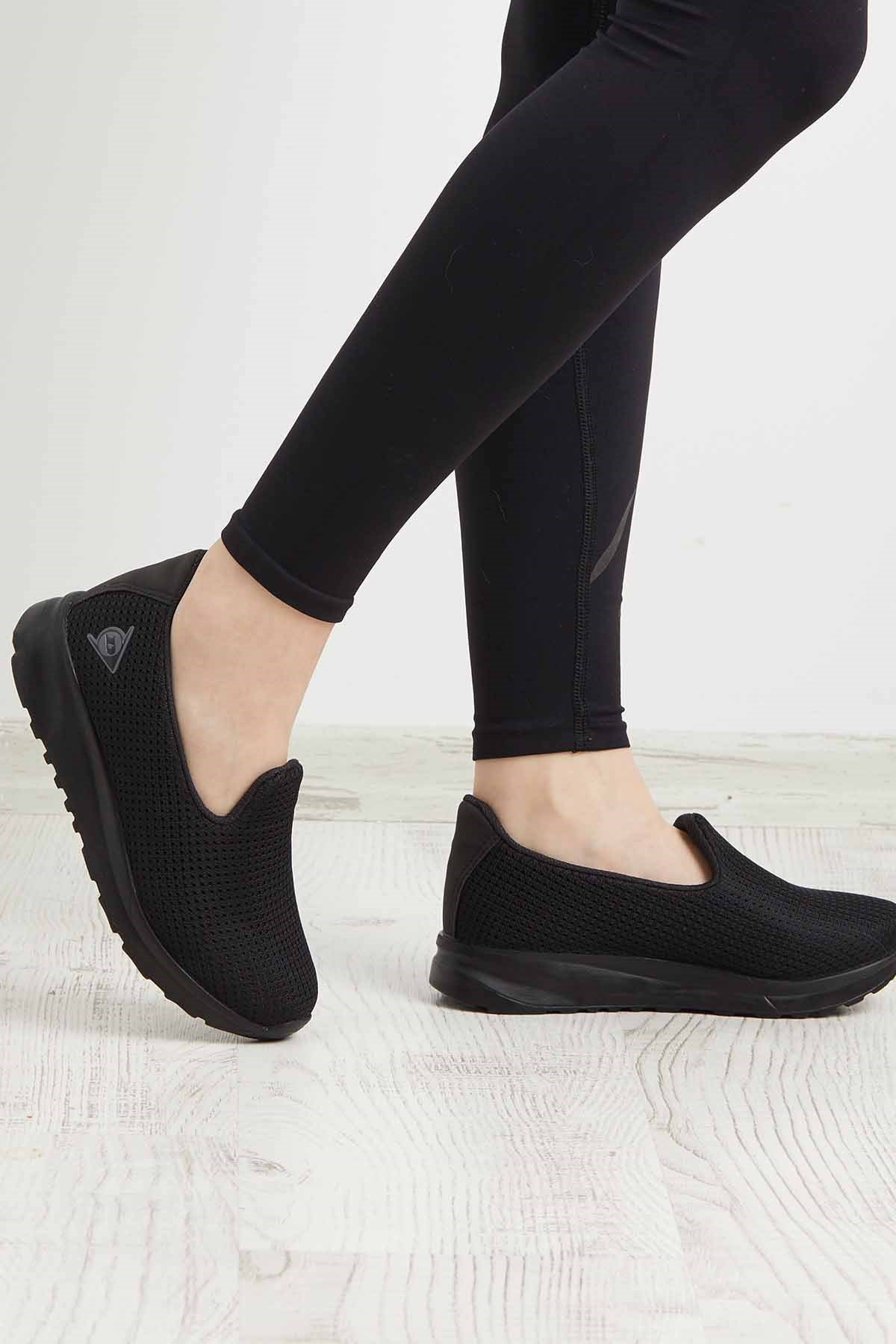 DUNLOPBabetDunlop Siyah Babet Kadın Babet Ayakkabı DNP-1719SIYAH