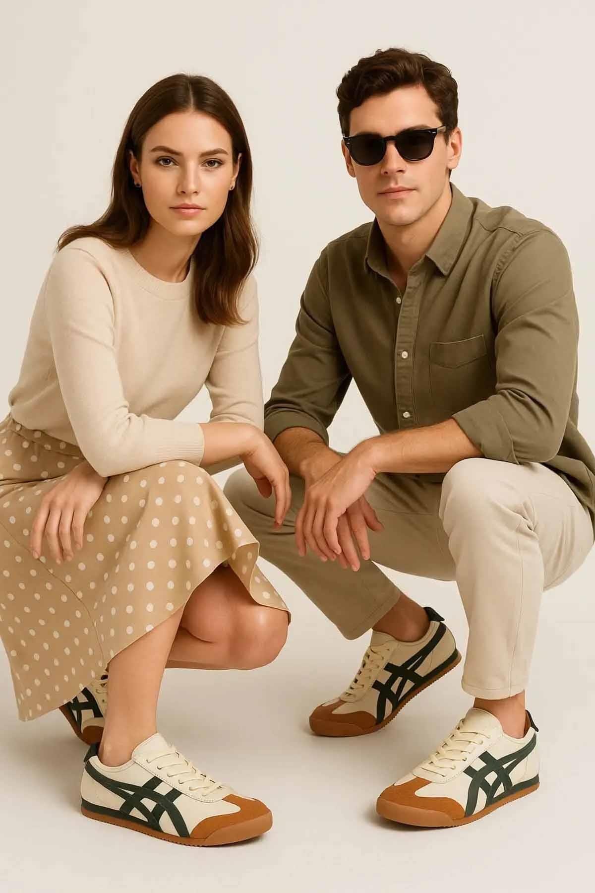 E-TaygerSneakerE-Tayger Kadın Spor Ayakkabı Kadın Sneaker Ayakkabı E-2007Bej