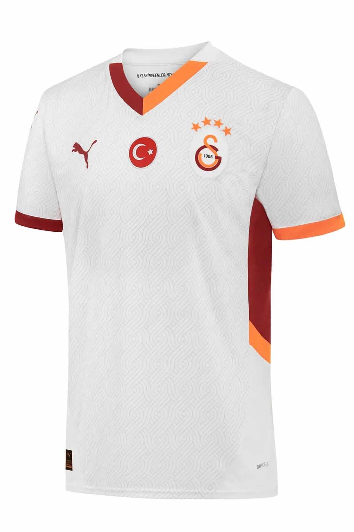 GalatasarayFormaGalatasaray 2024/2025 Deplasman Erkek Forma 779652-02beyaz/krmz