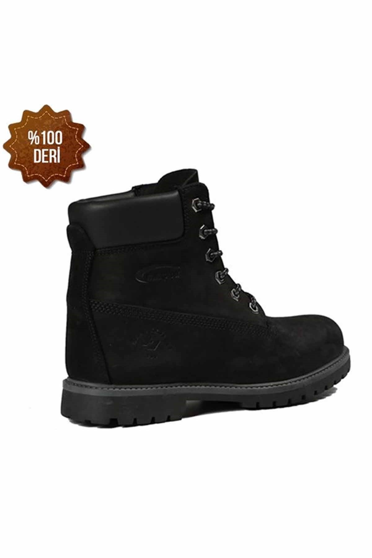 HAMMER JACKBotHammer Jack Nubuk Erkek Bot Ayakkabı 101 1101-MSIYAH