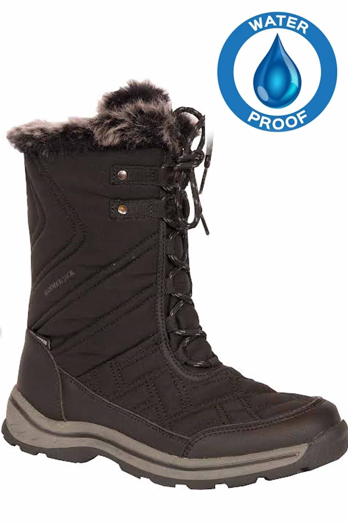 HAMMER JACKBotHammer Jack Usoa G Kadın Bot Ayakkabı 101 20109-GSiyah