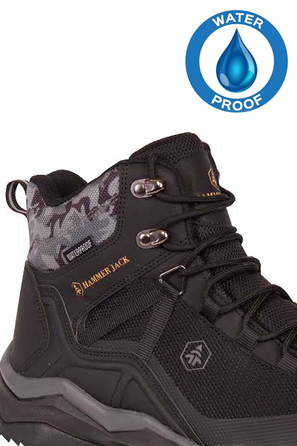 HAMMER JACKBotHammer Jack Waldo M Erkek Bot Ayakkabı 101 21752-MSiyah