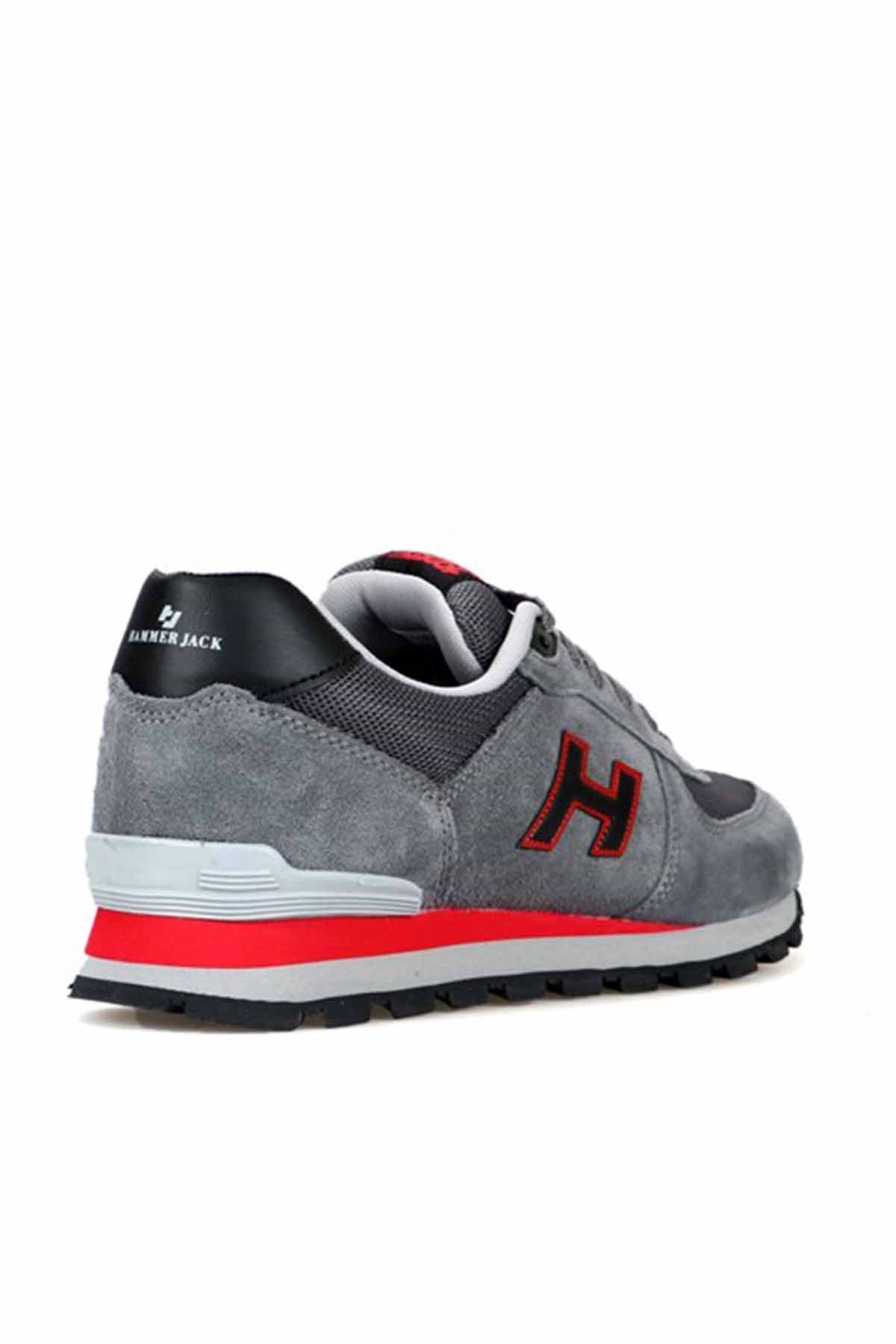 HAMMER JACKGünlük SporHammer Jack Peru M Erkek Günlük Spor Ayakkabı 102 19250-MGri-Kırmzı