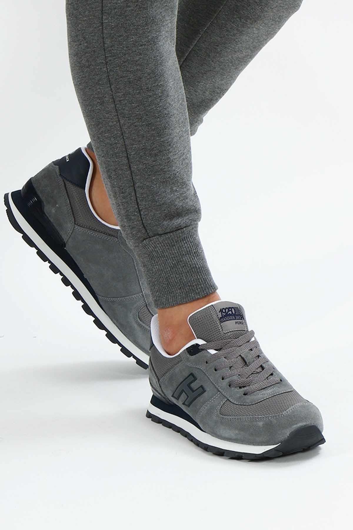 HAMMER JACKGünlük SporHammerjack Hakki Deri Erkek Spor Ayakakbı B-1 Erkek Günlük Spor Ayakkabı 102 19250-M-GRİGri