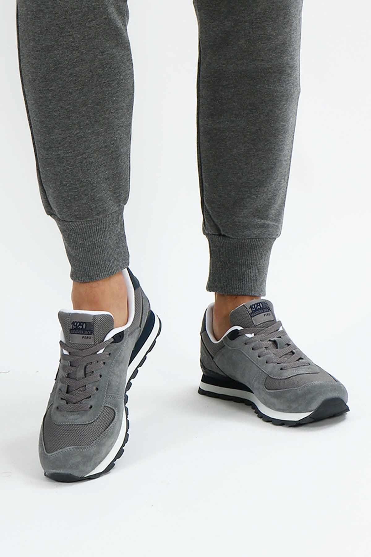 HAMMER JACKGünlük SporHammerjack Hakki Deri Erkek Spor Ayakakbı B-1 Erkek Günlük Spor Ayakkabı 102 19250-M-GRİGri