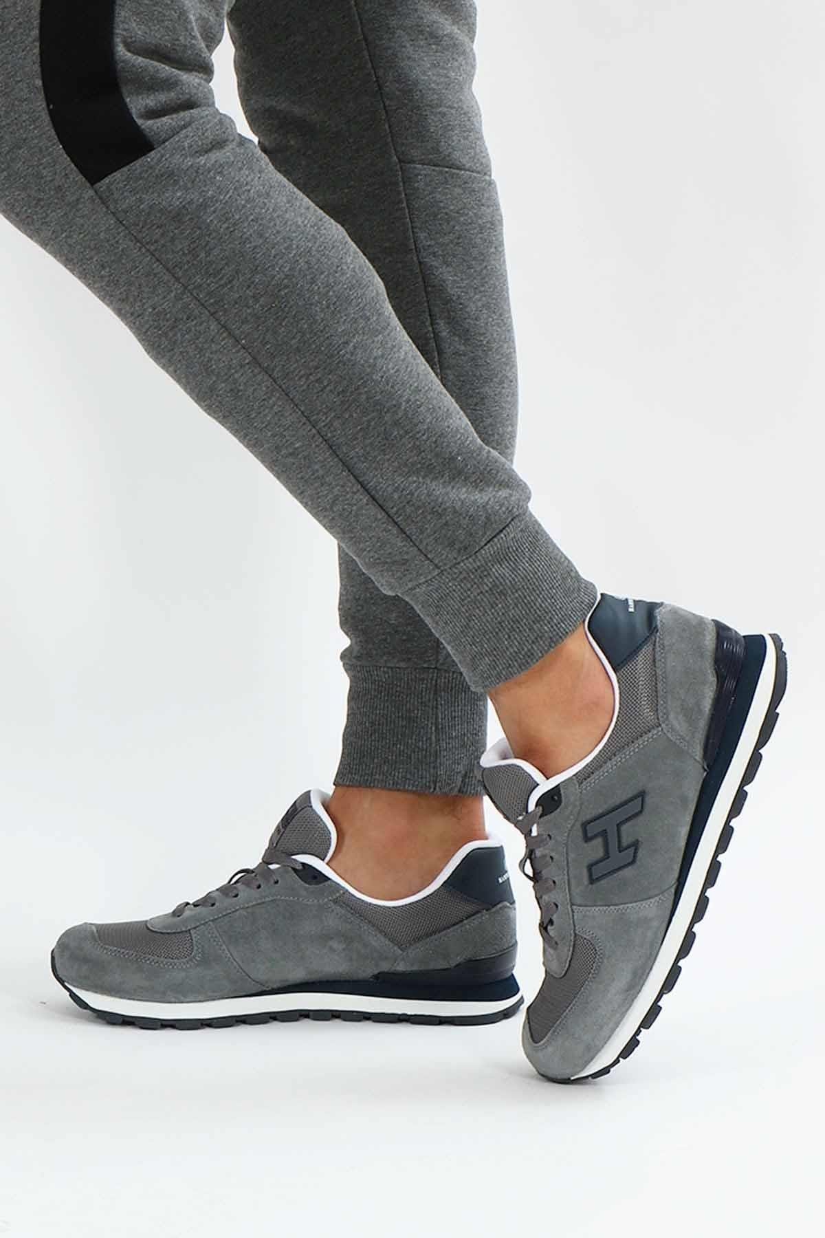 HAMMER JACKGünlük SporHammerjack Hakki Deri Erkek Spor Ayakakbı B-2 Erkek Günlük Spor Ayakkabı 102 19250-M-GRİ1Gri