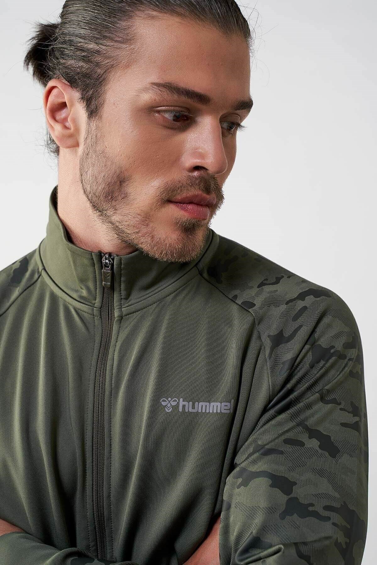 HUMMELCeketHummel Camu Zip Jacket Erkek Ceket 921225-1323BEETLE