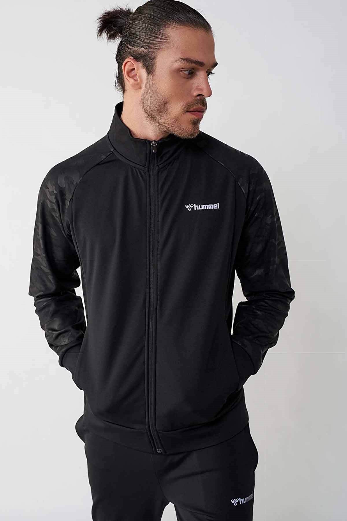 HUMMELCeketHummel Camu Zip Jacket Erkek Ceket 921225-2001BLACK