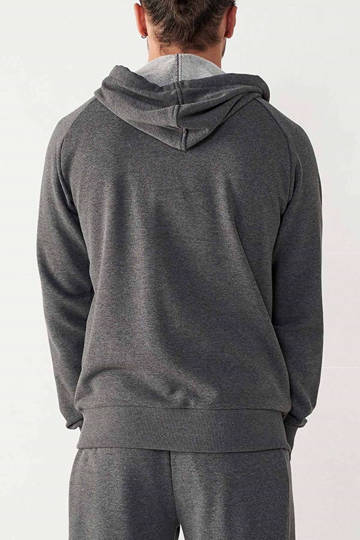 HUMMELCeketHummel Salvare Zip Hoodie Erkek Ceket 921176-2833ANT.MELANG