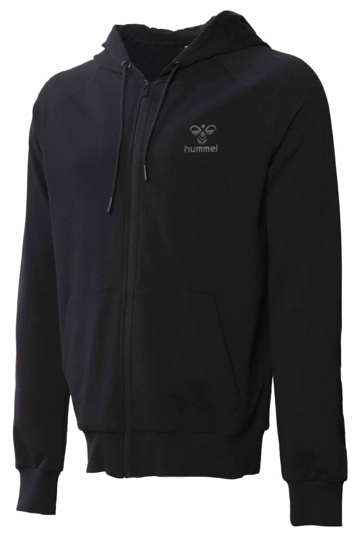 HUMMELCeketHummel T-isam 2.0 Zip Hoodie Erkek Ceket 921456-2001BLACK