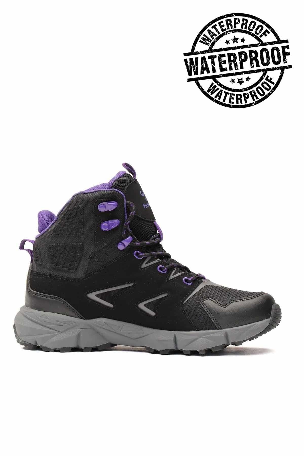 HUMMELGünlük SporHummel Kadın Su Gecirmez Bot X-Ray Unisex Günlük Spor Ayakkabı 900346-2607BLACK/PURP