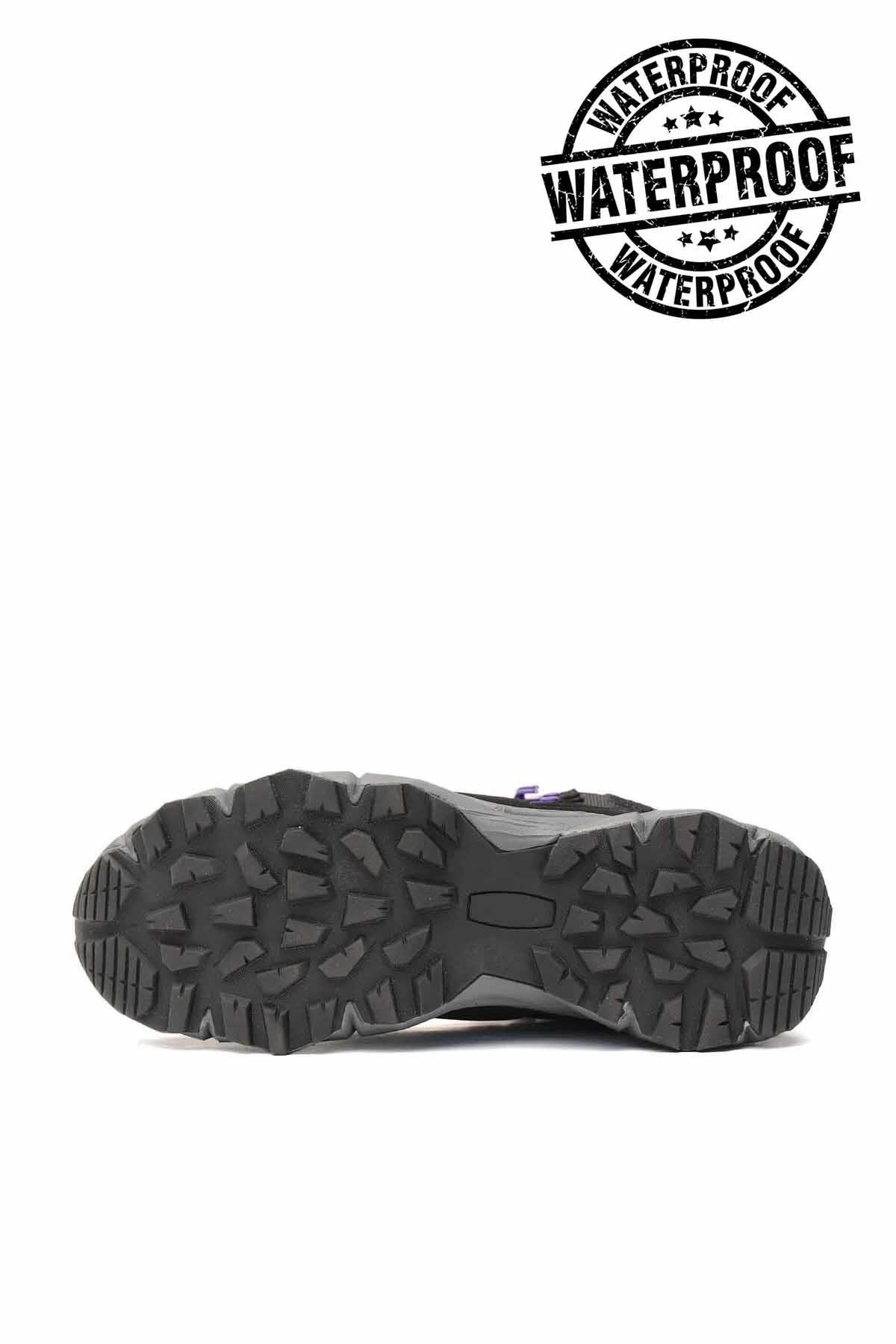HUMMELGünlük SporHummel Kadın Su Gecirmez Bot X-Ray Unisex Günlük Spor Ayakkabı 900346-2607BLACK/PURP