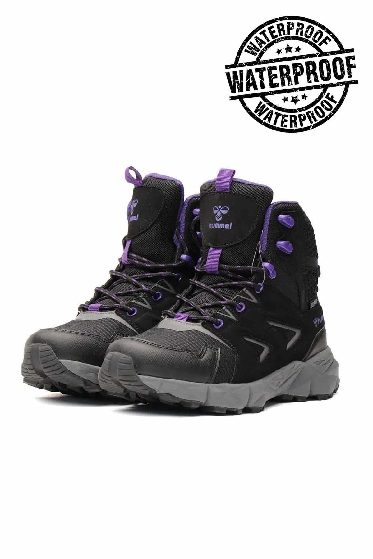 HUMMELGünlük SporHummel Kadın Su Gecirmez Bot X-Ray Unisex Günlük Spor Ayakkabı 900346-2607BLACK/PURP