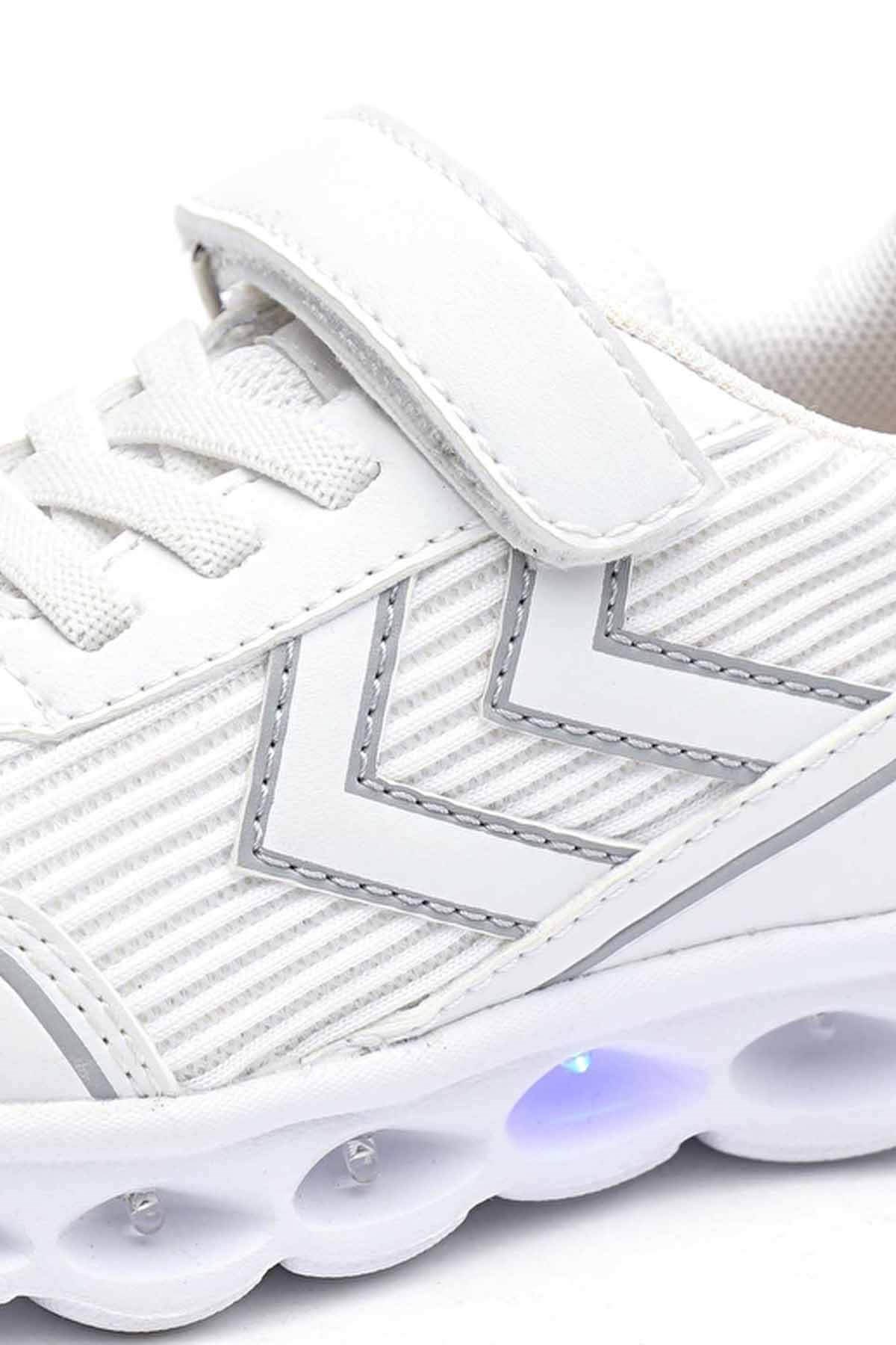 HUMMELGünlük SporHummel Stripe Jr Çocuk Günlük Spor Ayakkabı 900053-9001WHITE