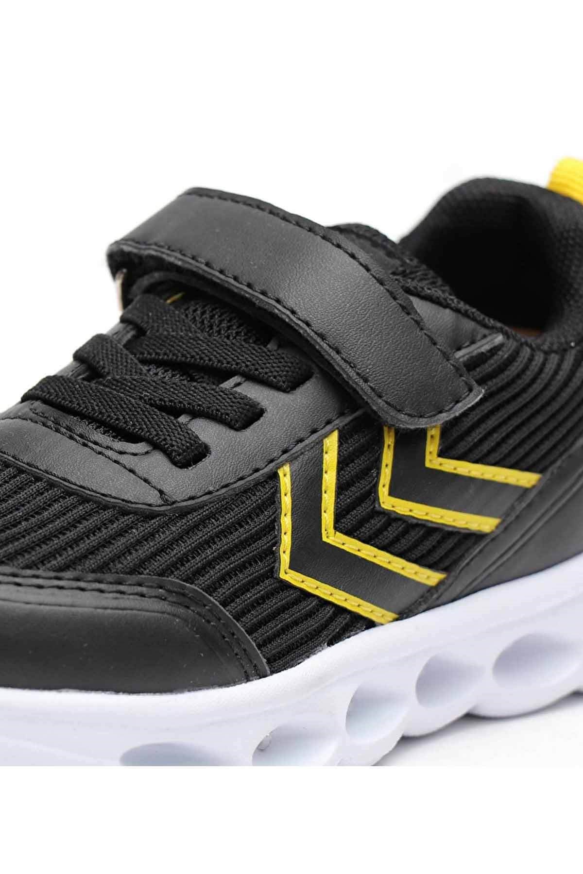 HUMMELGünlük SporHummel Stripe Jr Çocuk Günlük Spor Ayakkabı 900053-2036BLACK/S.YL