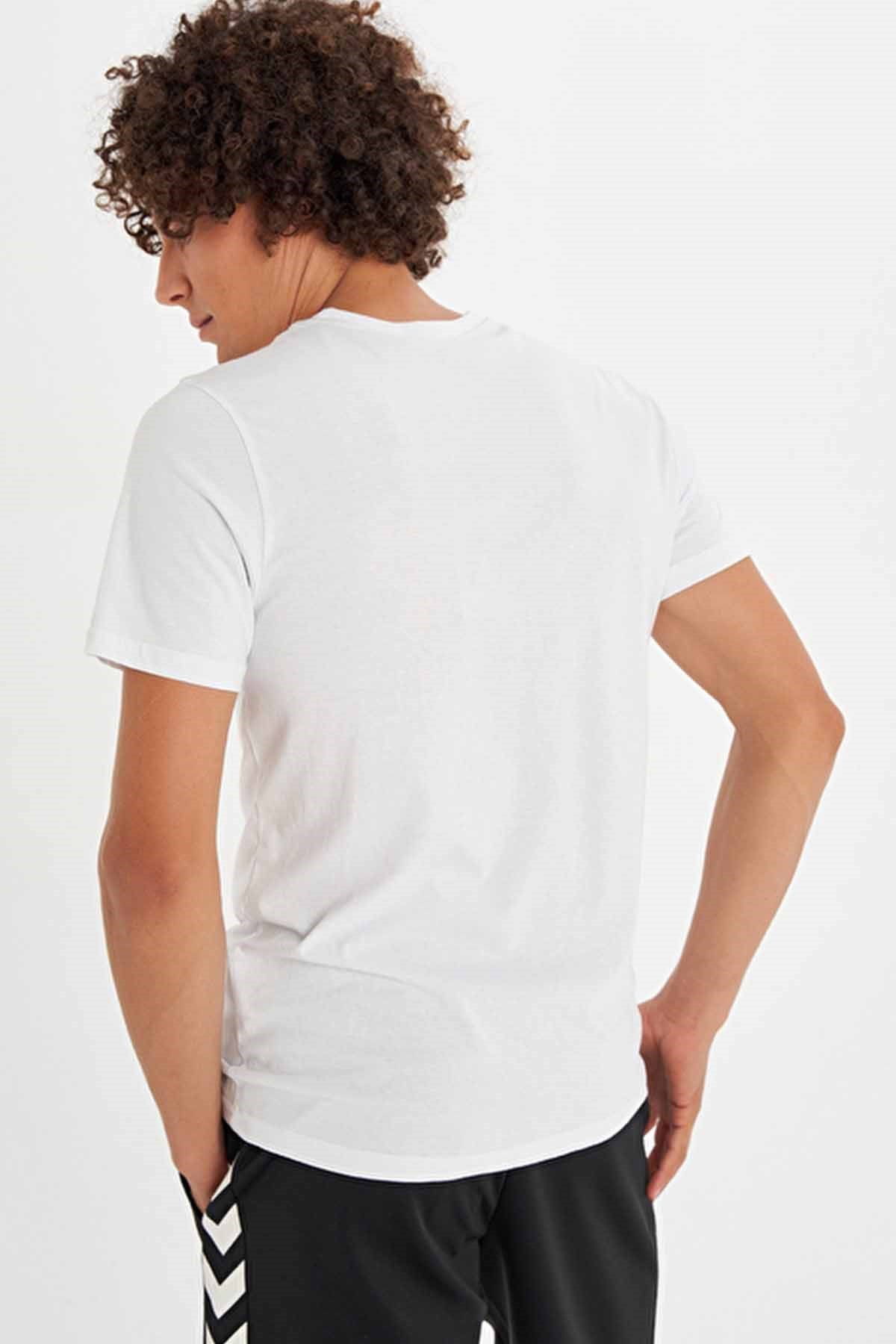 HUMMELHummel Havn T-Shirt Erkek Tişört 911506-9003OFF WHITE