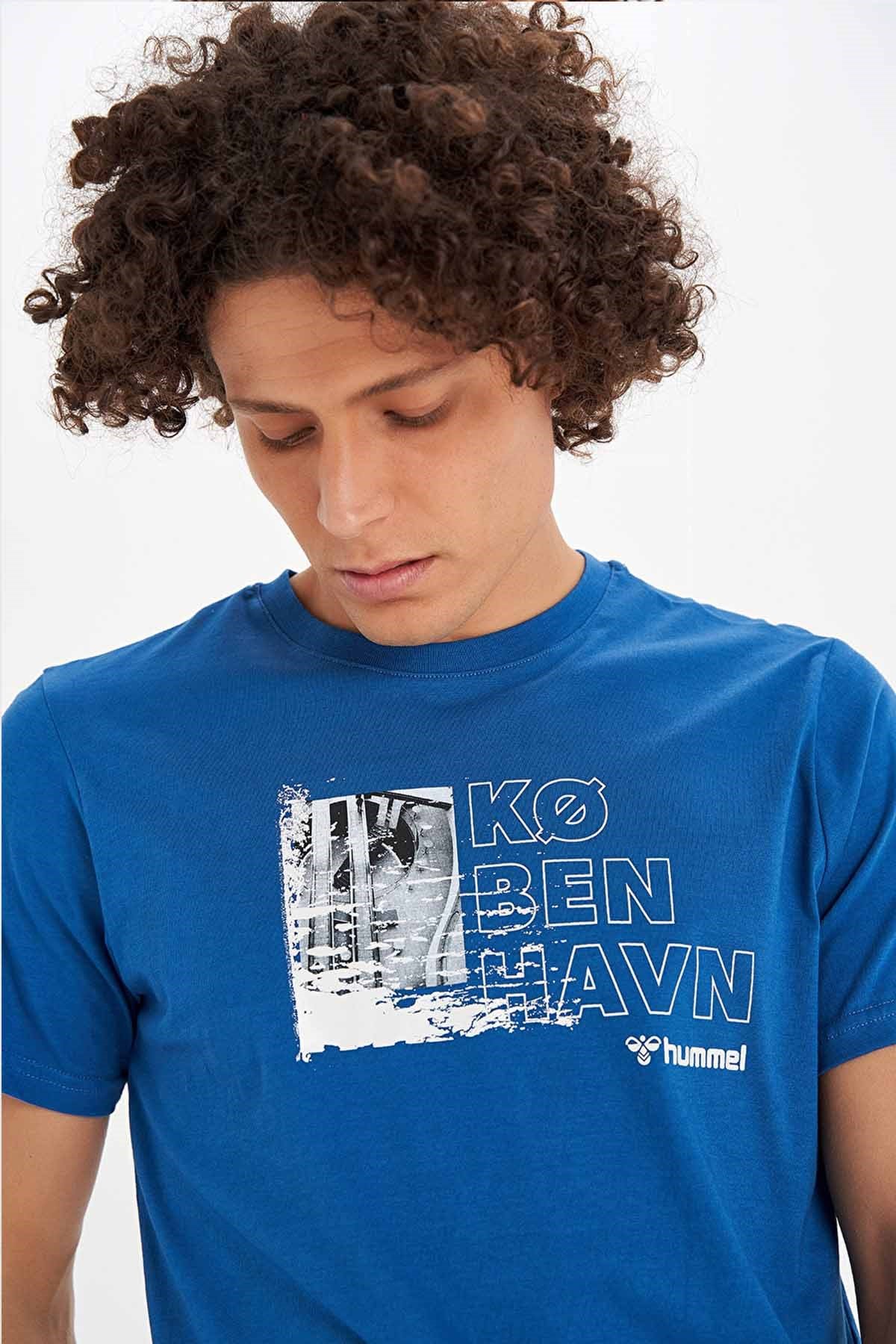 HUMMELHummel Havn T-Shirt Erkek Tişört 911506-2104LAPIS BLUE
