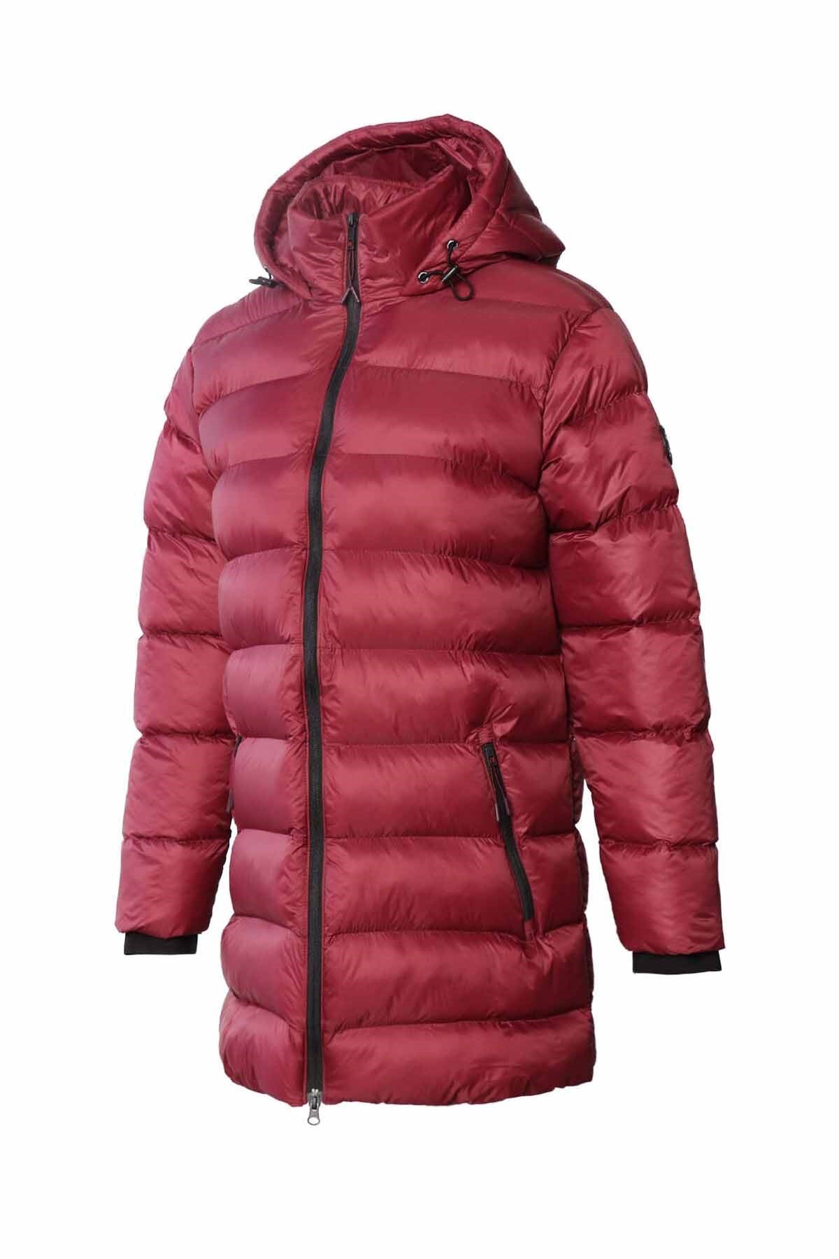 HUMMELMontHummel Estel Zip Coat Kadın Mont 940172-1012DARK CHERR