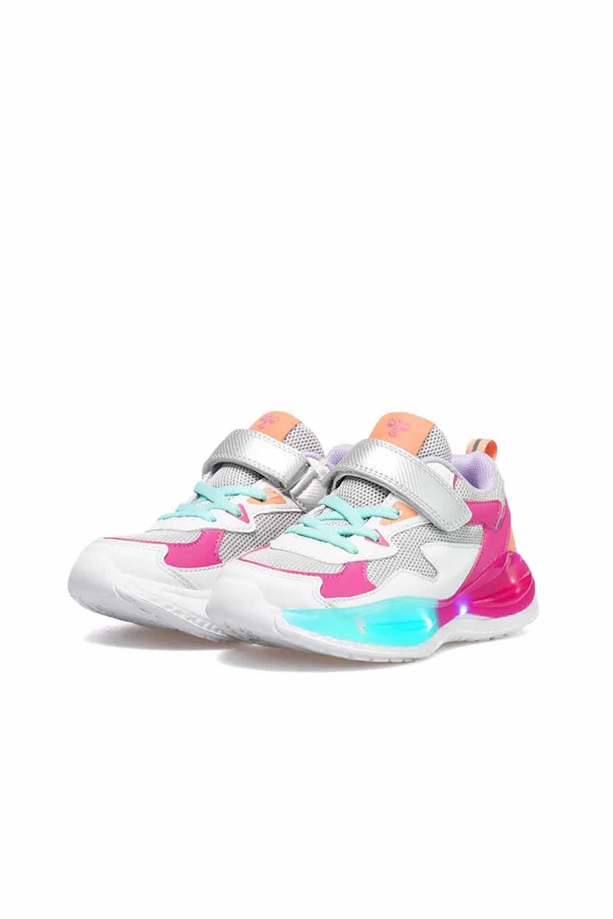 HUMMELSneakerHummel  FREDA JR. Çocuk Sneaker Ayakkabı 900712-9007WHITE/PINK
