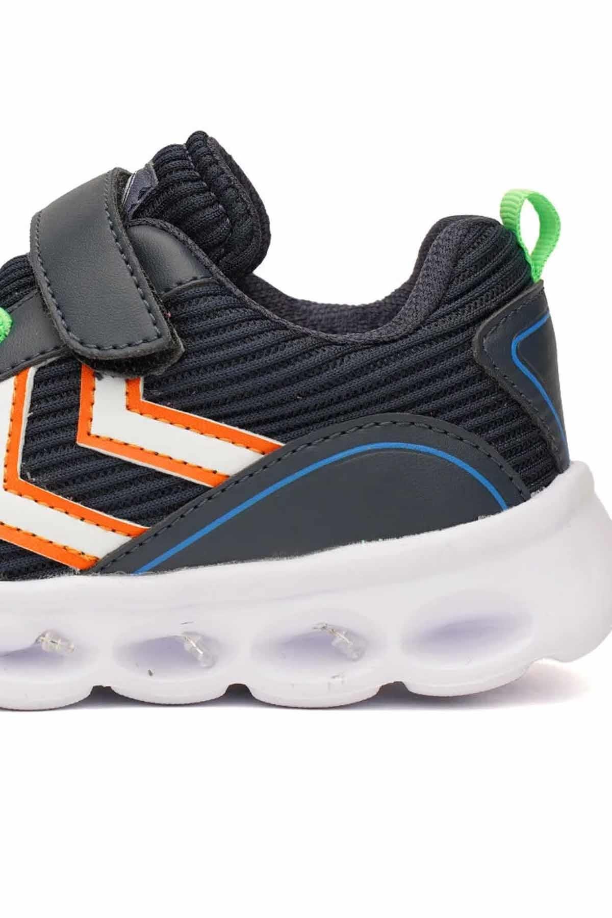 HUMMELSneakerHummel Işıklı Çocuk Spor Ayakkabı Çocuk Sneaker Ayakkabı 900053-7459DRESS BLUE