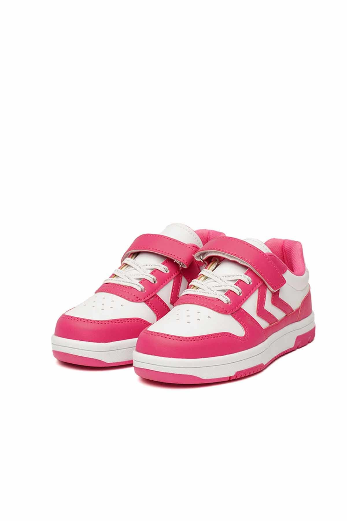 HUMMELSneakerHummel Oil Mono Jr Çocuk Sneaker Ayakkabı 900113-3029PINK/WHITE