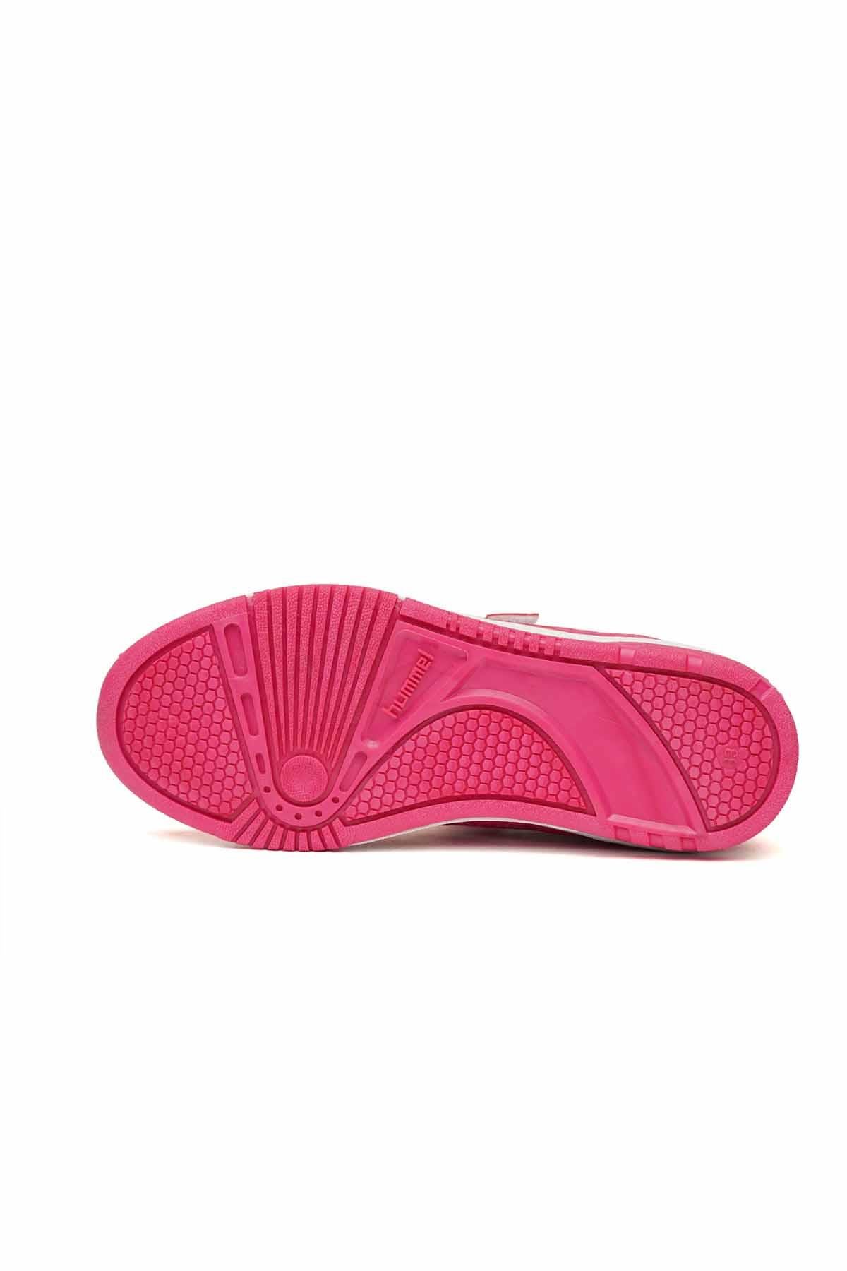 HUMMELSneakerHummel Oil Mono Jr Çocuk Sneaker Ayakkabı 900113-3029PINK/WHITE