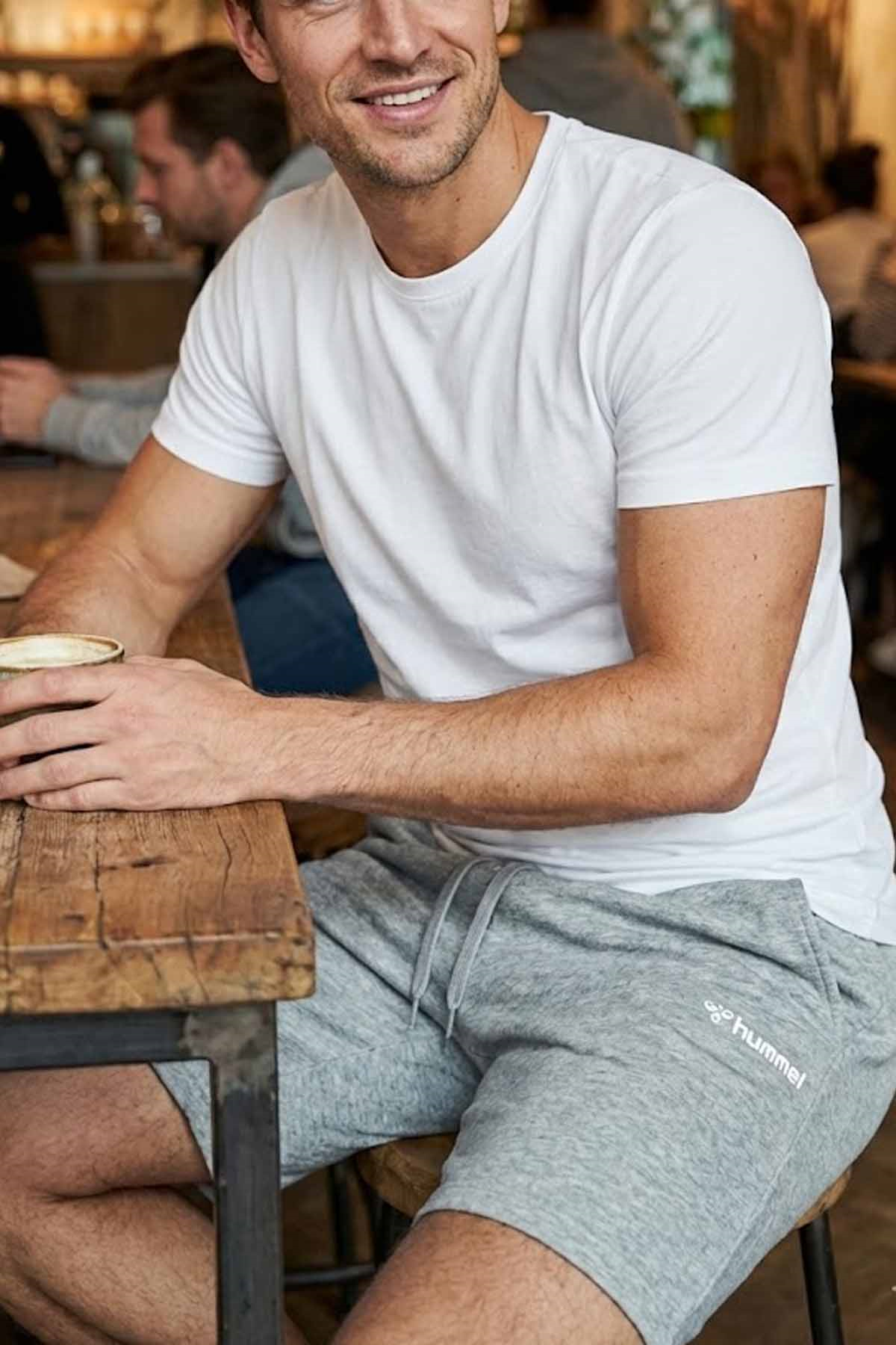 HUMMELŞortHummel JULLIAN MALE SHORTS Erkek Şort 932511-2833Gri