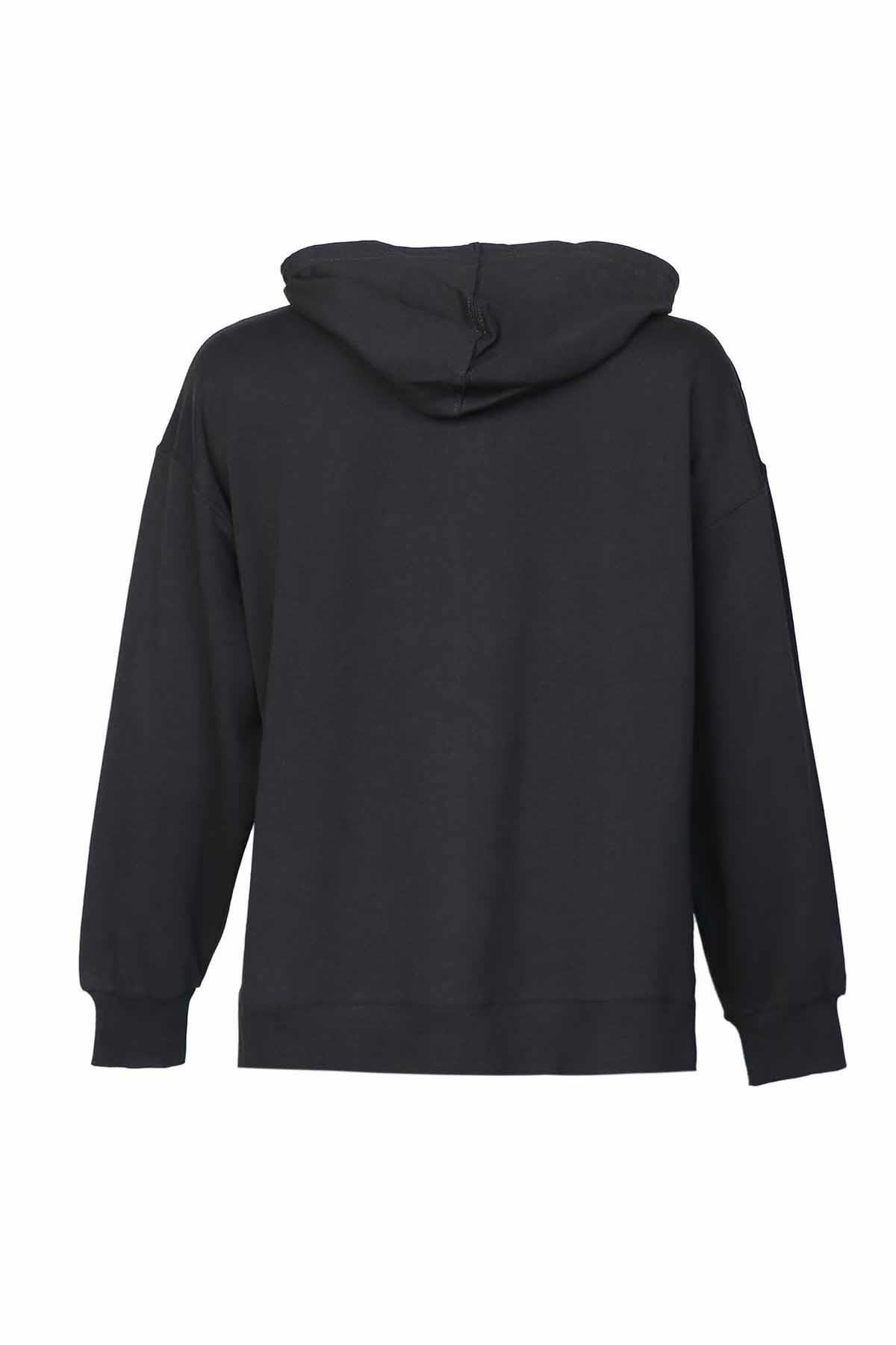 HUMMELSweatshirtHummel BONDI ZIP HOODIE Kadın Sweatshirt 921588-2001BLACK