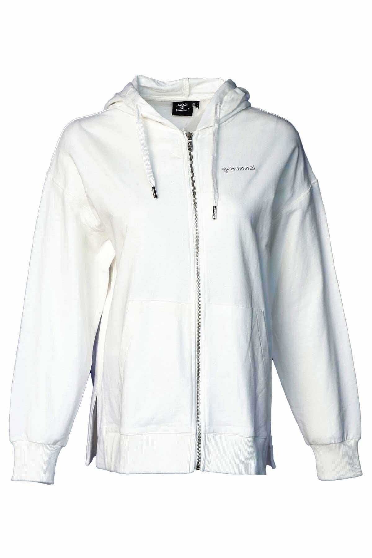 HUMMELSweatshirtHummel BONDI ZIP HOODIE Kadın Sweatshirt 921588-9003OFF WHITE