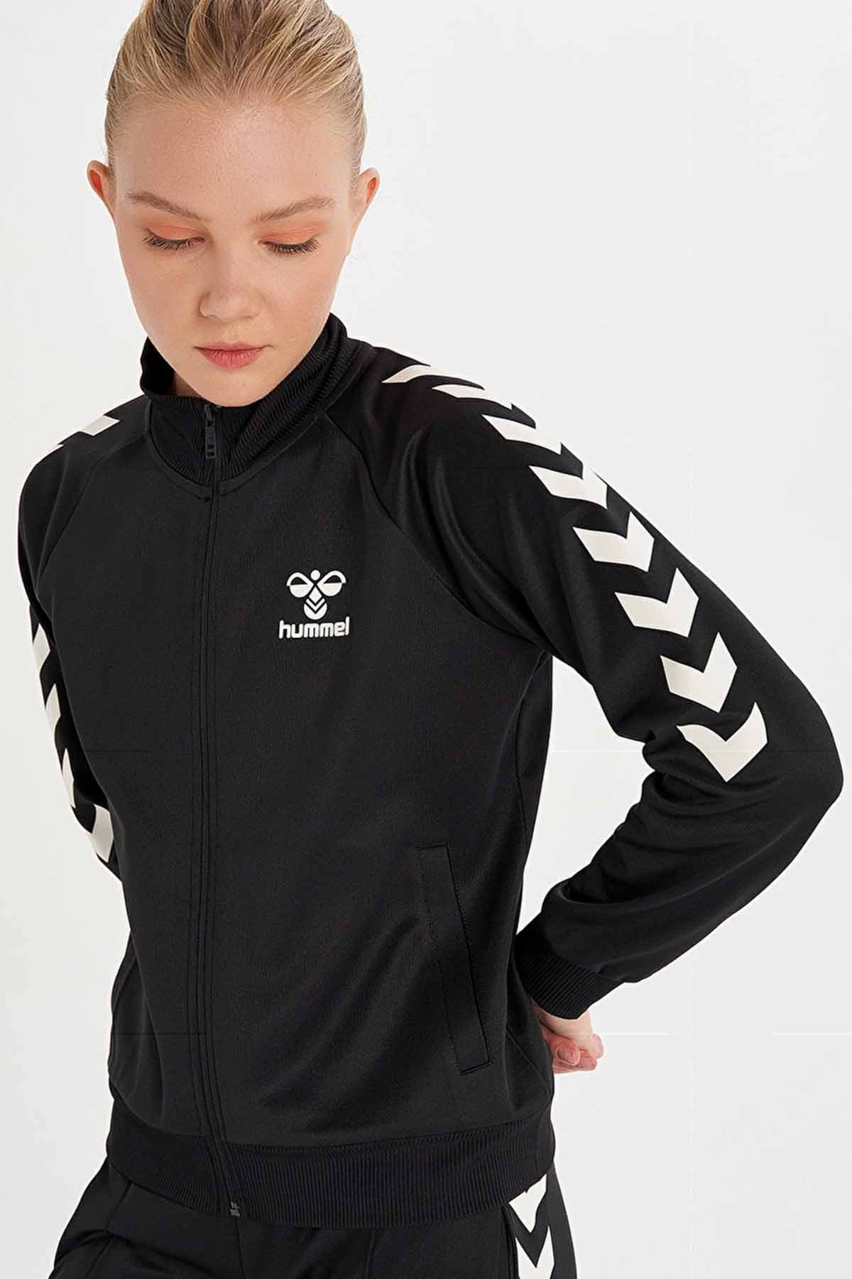 HUMMELSweatshirtHummel Genesis Zip Jacket Kadın Sweatshirt 921135-2001BLACK