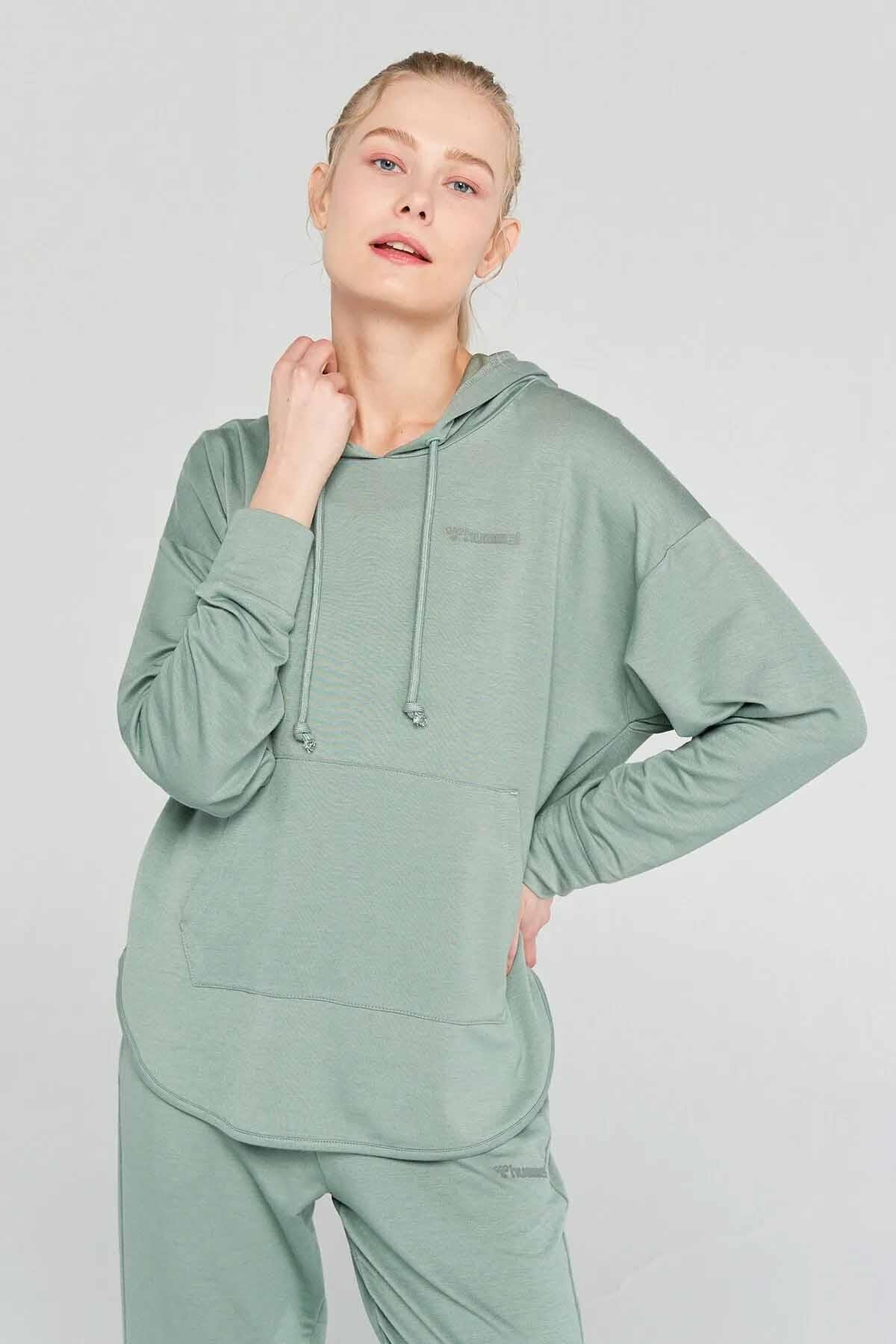 HUMMELSweatshirtHummel PALM HOODIE Kadın Sweatshirt 921632-6607CHINOIS