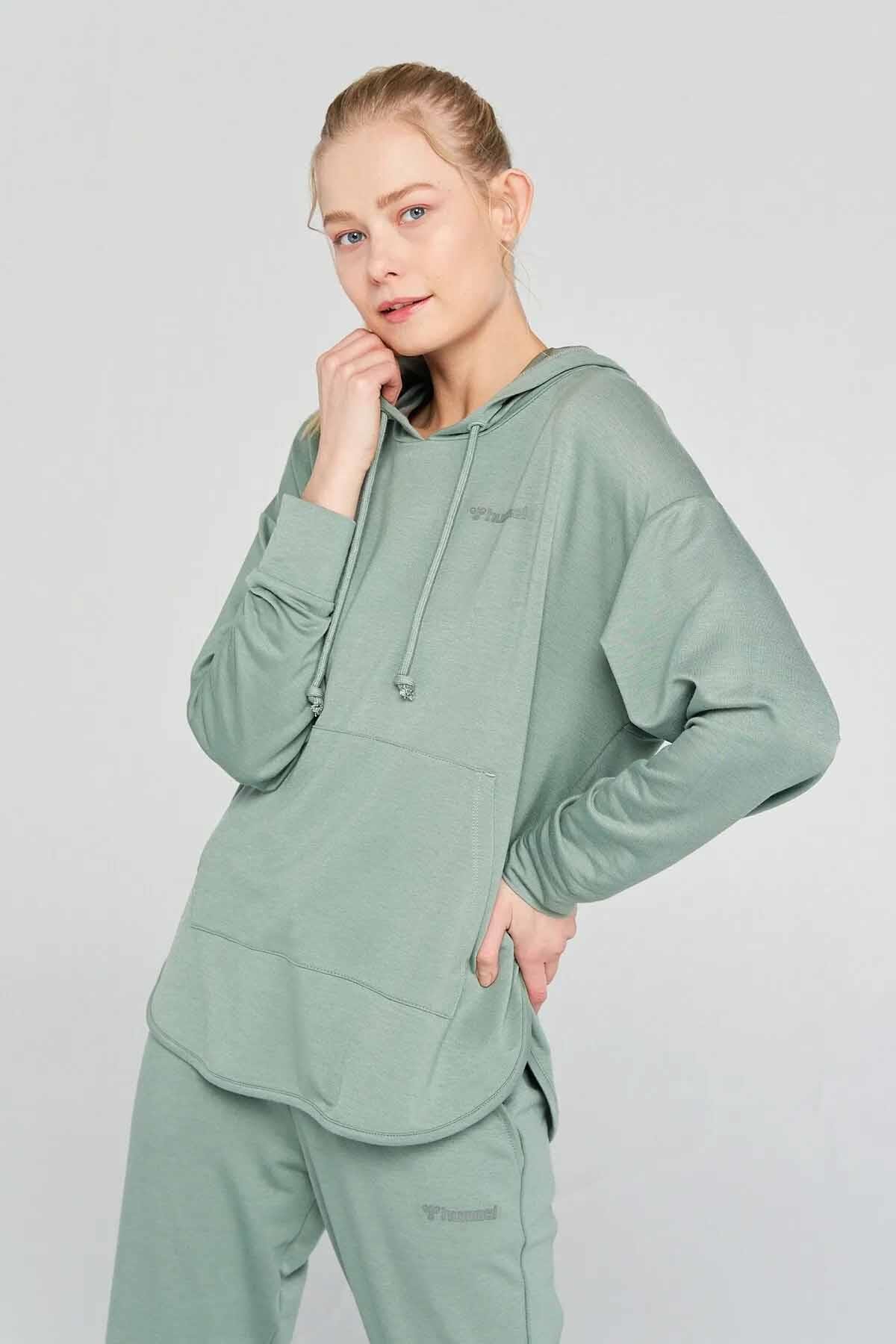 HUMMELSweatshirtHummel PALM HOODIE Kadın Sweatshirt 921632-6607CHINOIS