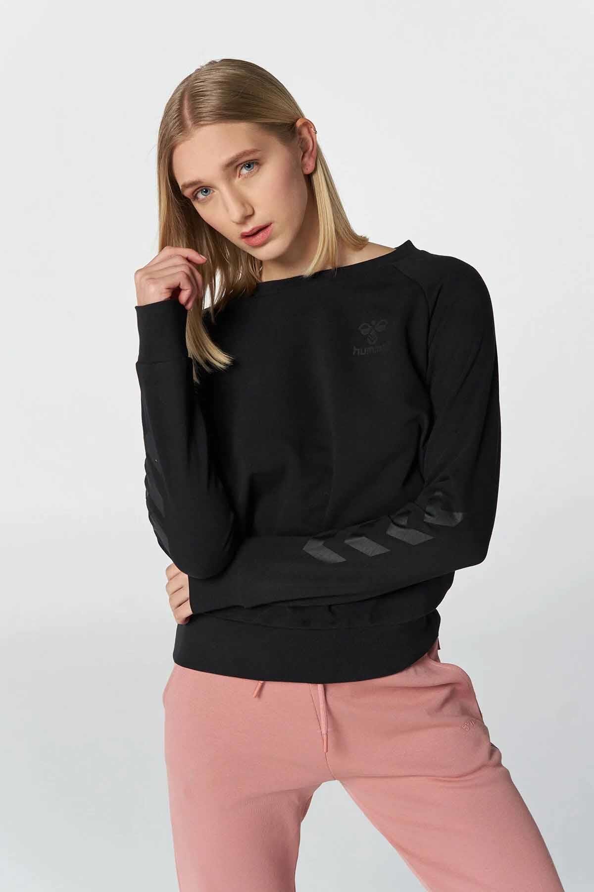 HUMMELSweatshirtHummel T-NONI 2.0 SWEATSHIRT Kadın Sweatshirt 921457-2001BLACK