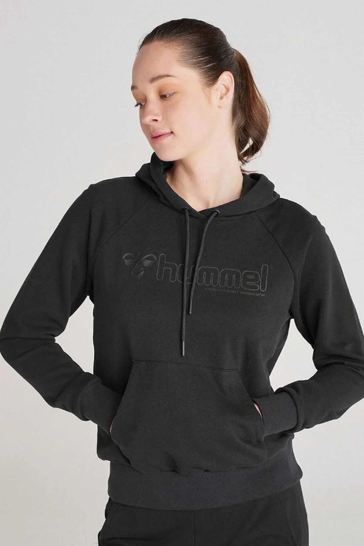 HUMMELSweatshirtHummel T-NONI 2.0 HOODIE Kadın Sweatshirt 921559-2001BLACK