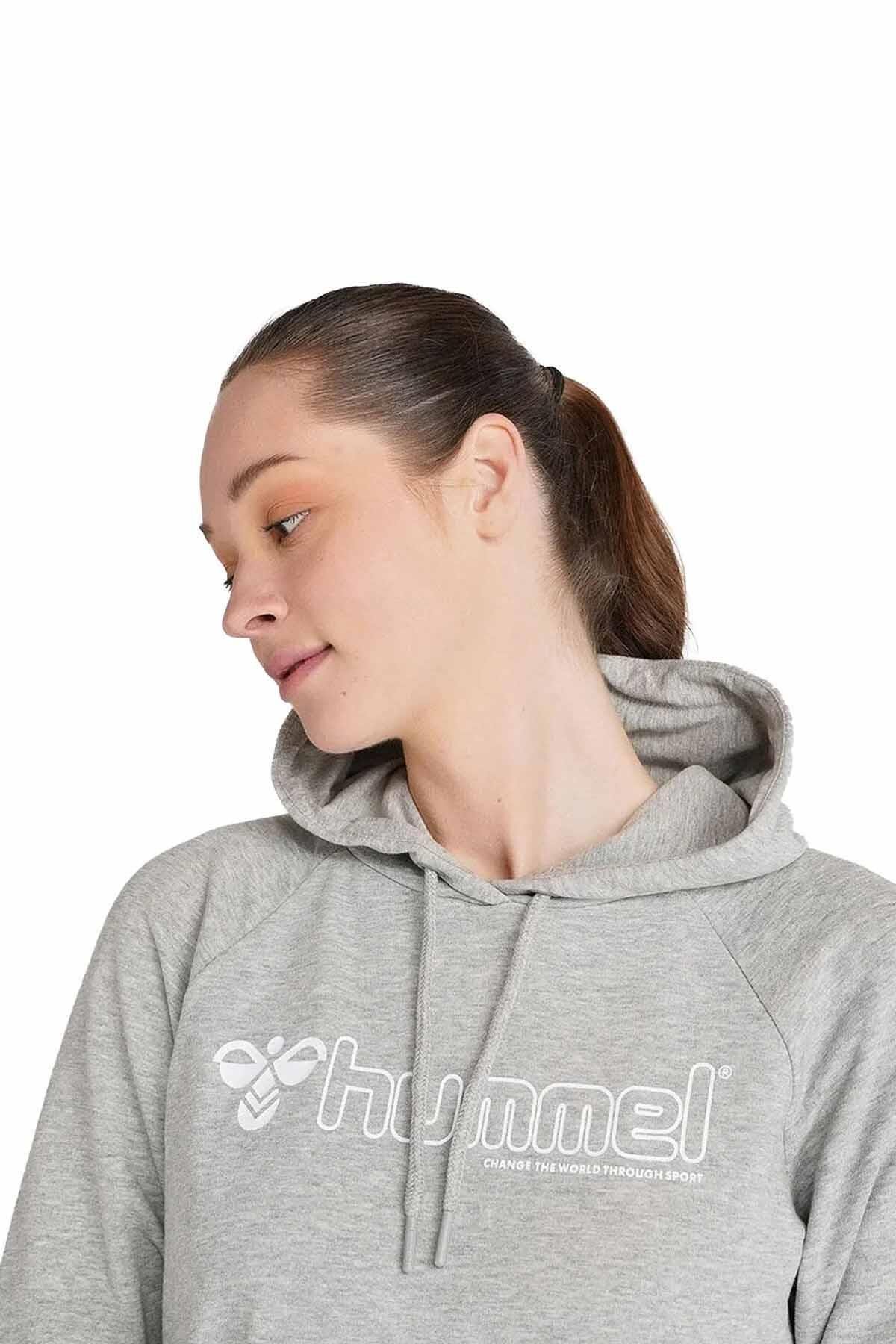 HUMMELSweatshirtHummel T-NONI 2.0 HOODIE Kadın Sweatshirt 921559-2006GREY