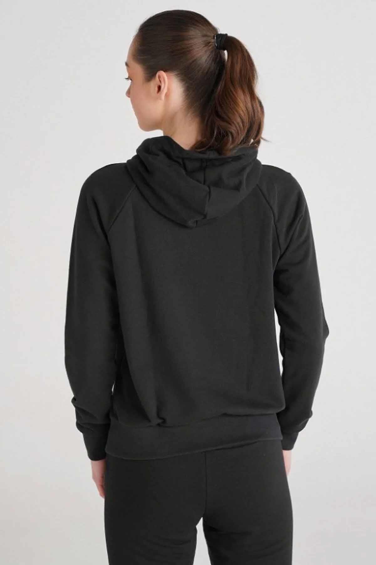 HUMMELSweatshirtHummel T-NONI 2.0 HOODIE Kadın Sweatshirt 921559-2001BLACK