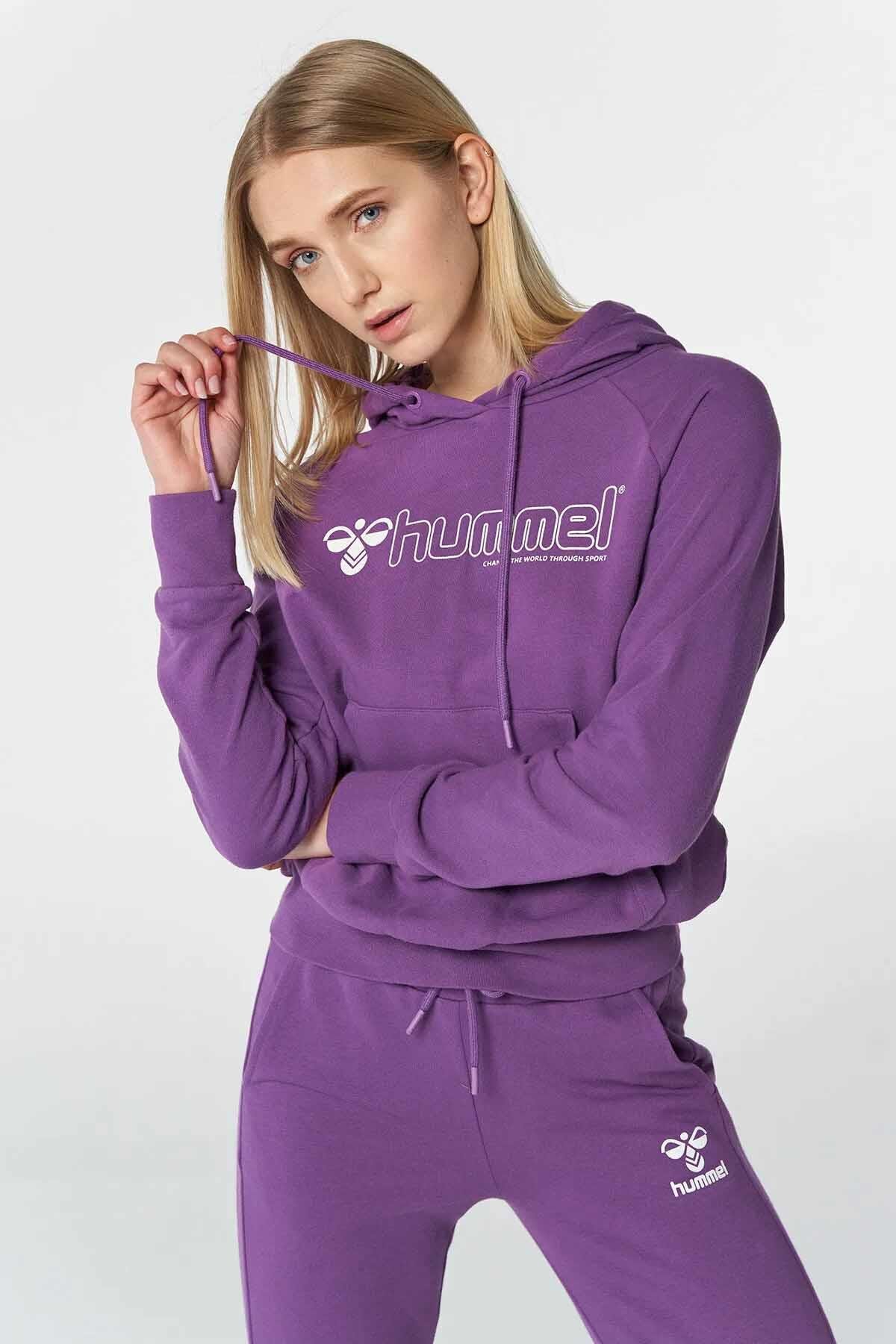 HUMMELSweatshirtHummel T-NONI 2.0 HOODIE Kadın Sweatshirt 921559-3607SUNSET