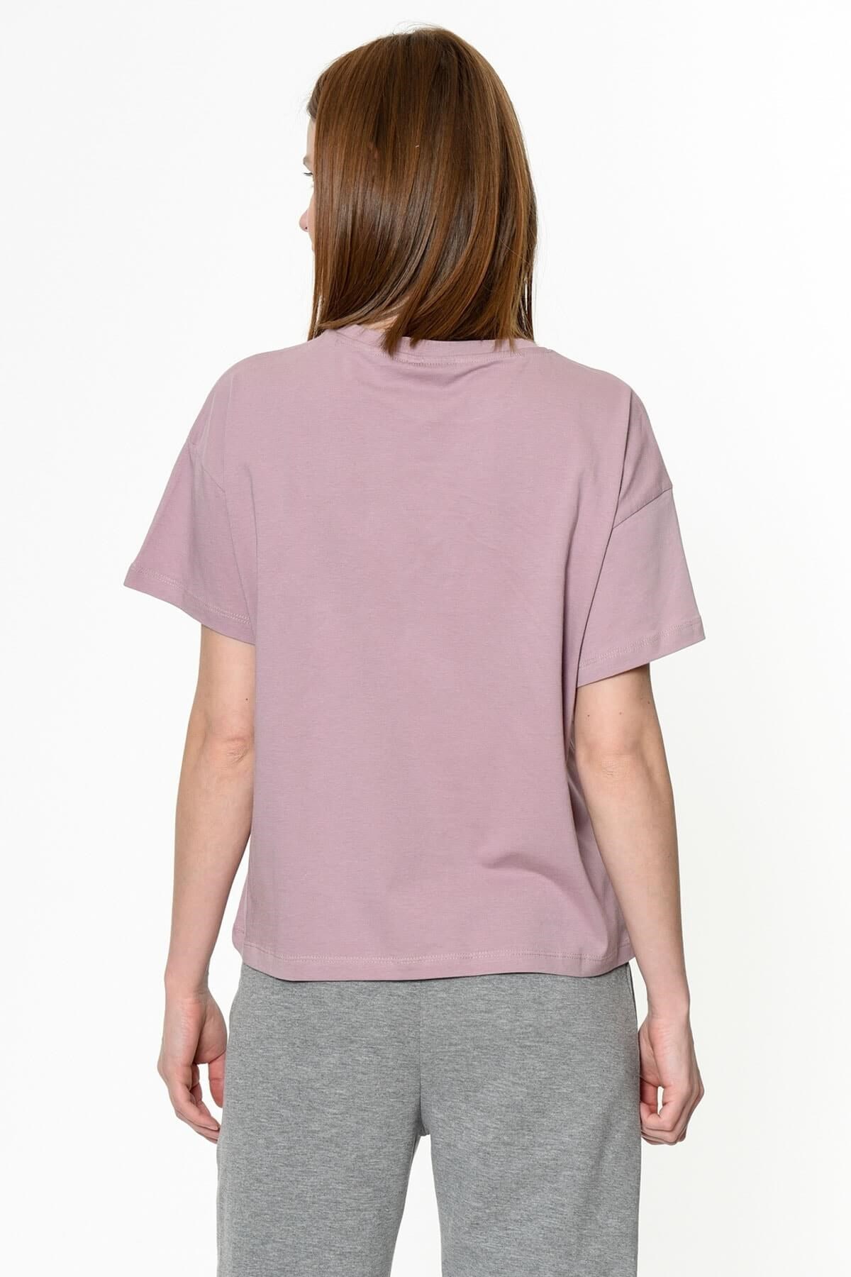 HUMMELTişörtHummel Alazne T-Shirt S/ Kadın Tişört 910951-3326COOL LILAC