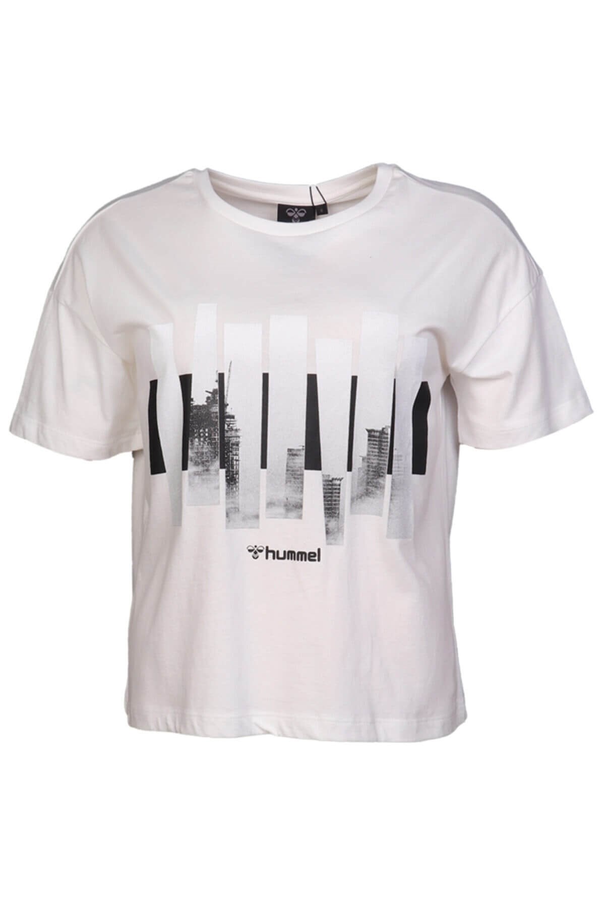 HUMMELTişörtHummel Alazne T-Shirt S/ Kadın Tişört 910951-9003OFF WHITE