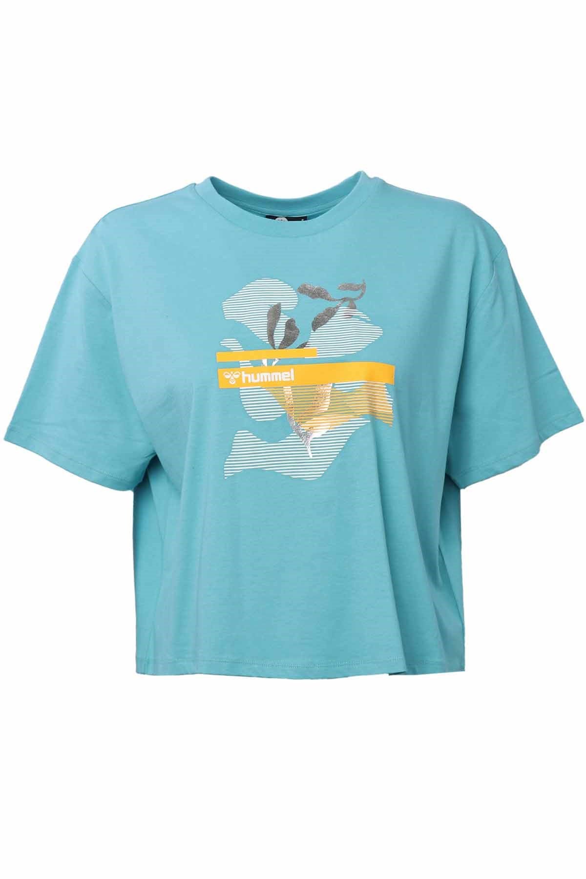 HUMMELTişörtHummel Blanding T-Shirt Kadın Tişört 911479-5519TURQUISE