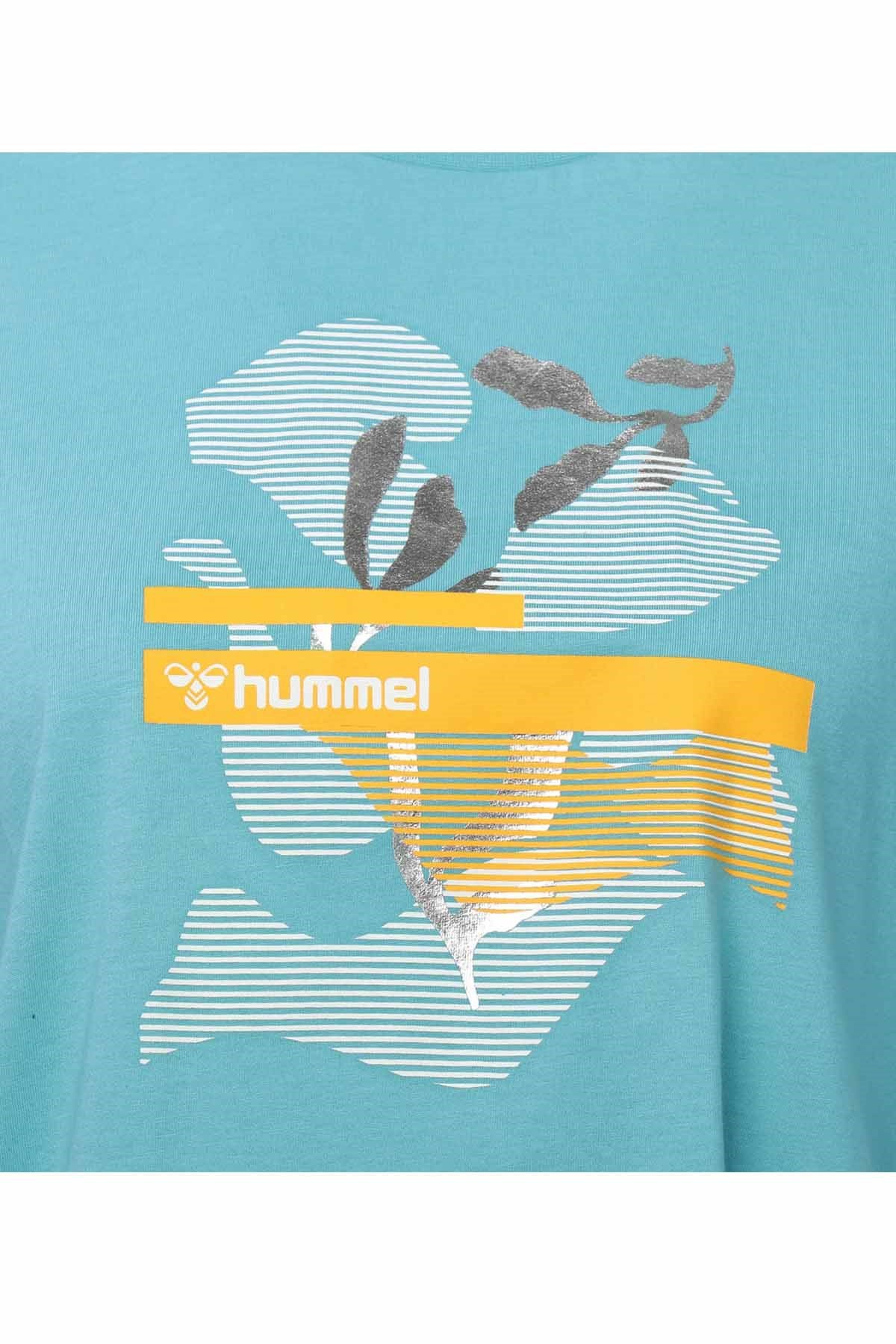 HUMMELTişörtHummel Blanding T-Shirt Kadın Tişört 911479-5519TURQUISE