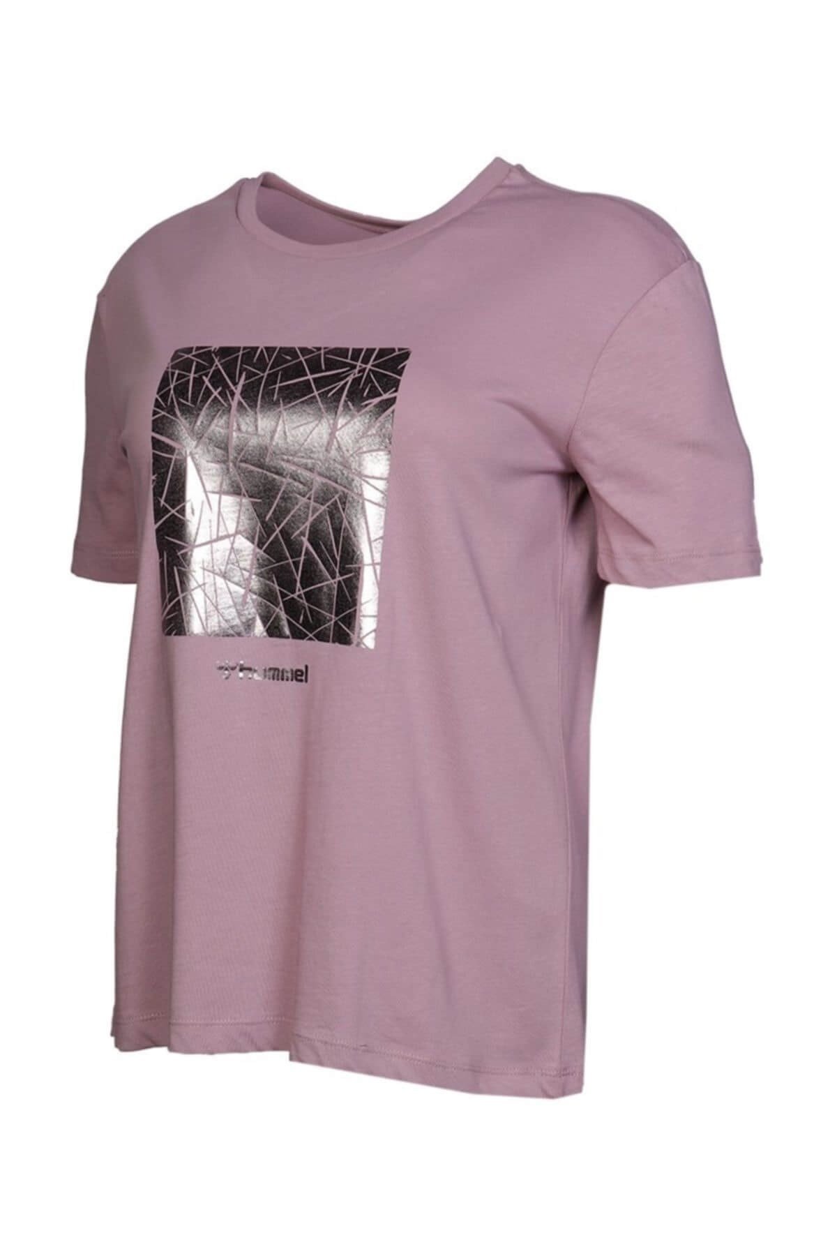 HUMMELTişörtHummel Calvina T-Shirt S Kadın Tişört 910964-3326COOL LILAC