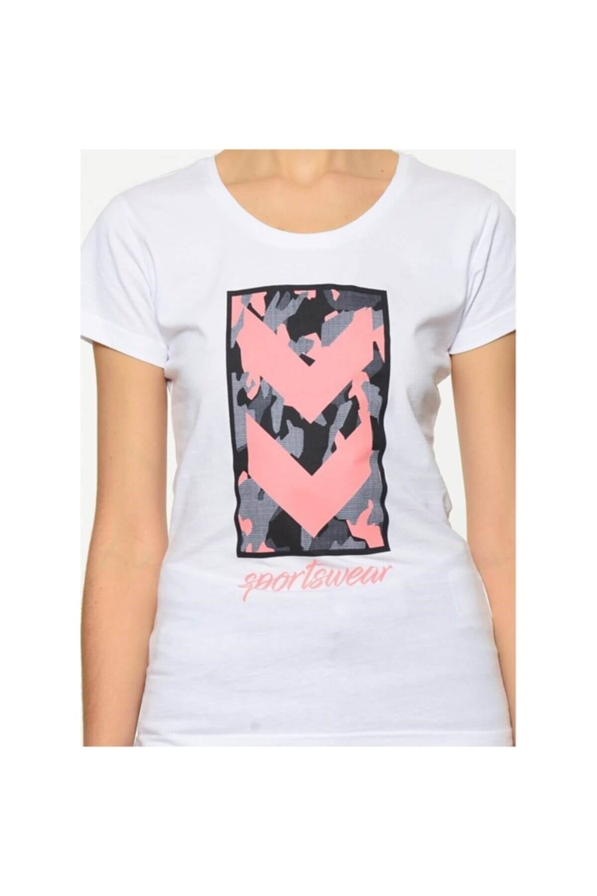 HUMMELTişörtHummel Cinzia T-Shirt S/ Kadın Tişört 910418-9001WHITE