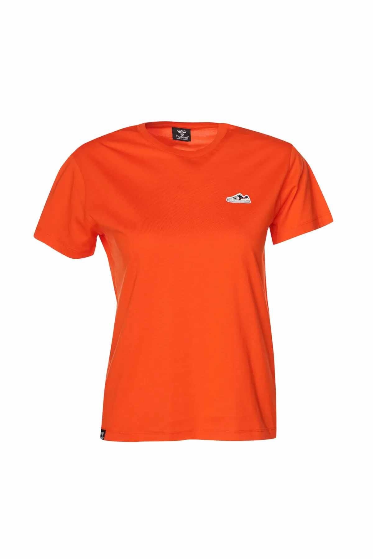HUMMELTişörtHummel ELFIN T-SHIRT S/S Kadın Tişört 912088-5022TANGERINE