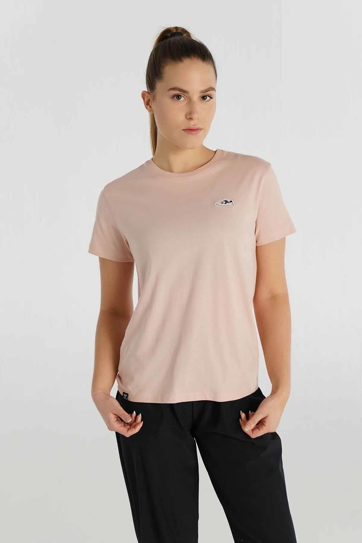 HUMMELTişörtHummel ELFIN T-SHIRT S/S Kadın Tişört 912088-3847LIGHT PEAC