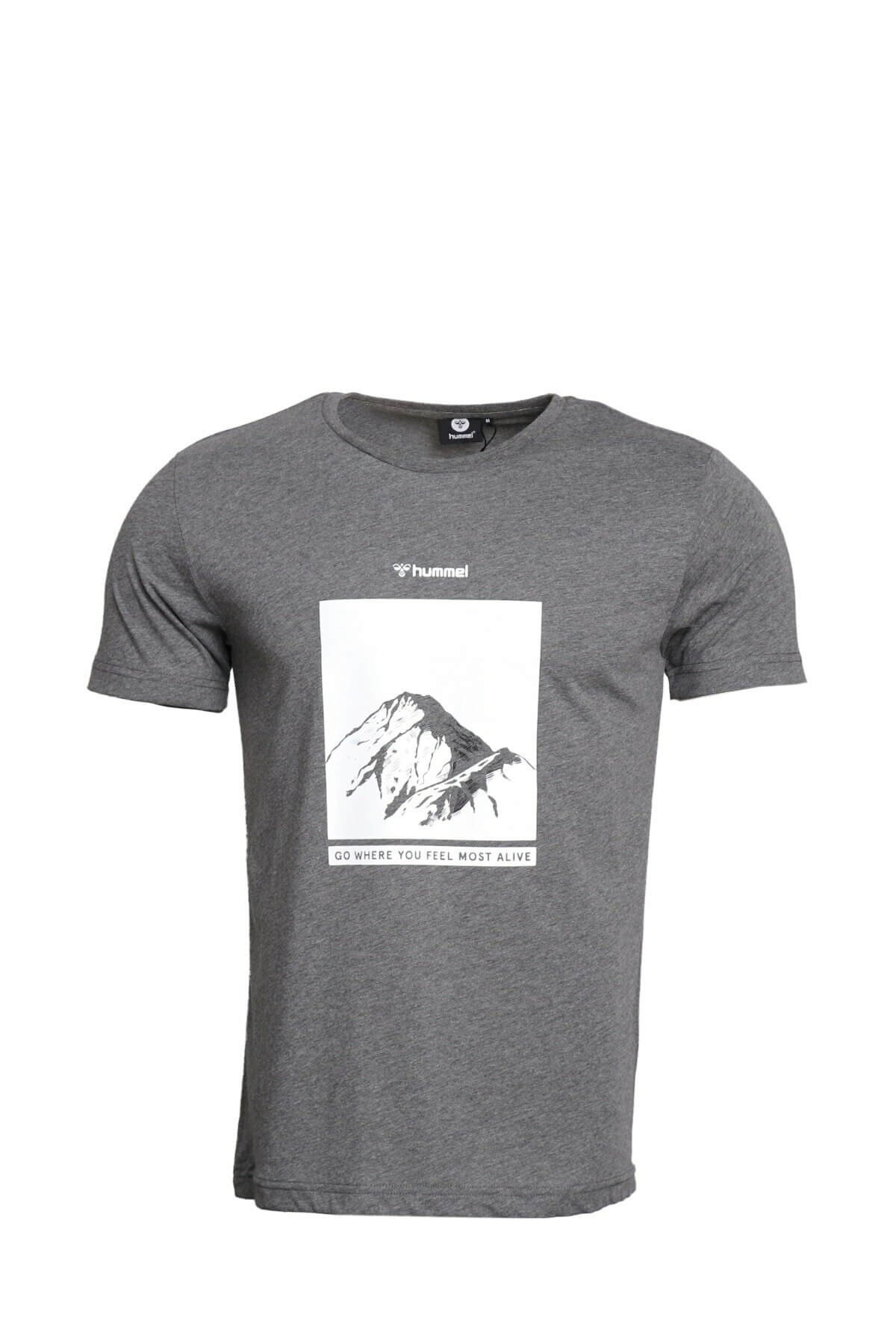 HUMMELTişörtHummel Everest Erkek Tişört 911405-2833ANT.MELANG