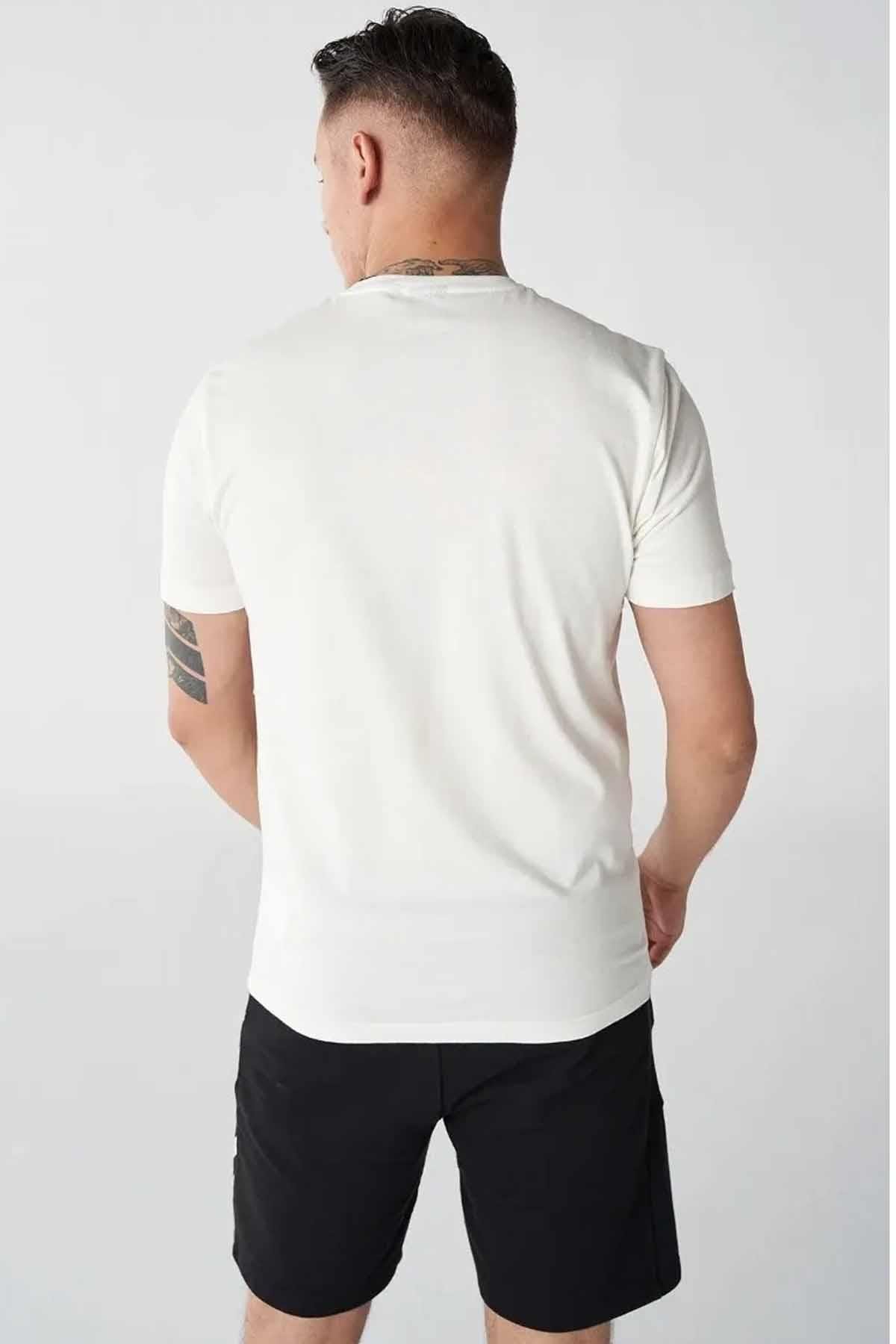 HUMMELTişörtHummel GODRIC T-SHIRT S/S Erkek Tişört 911801-9003OFF WHITE