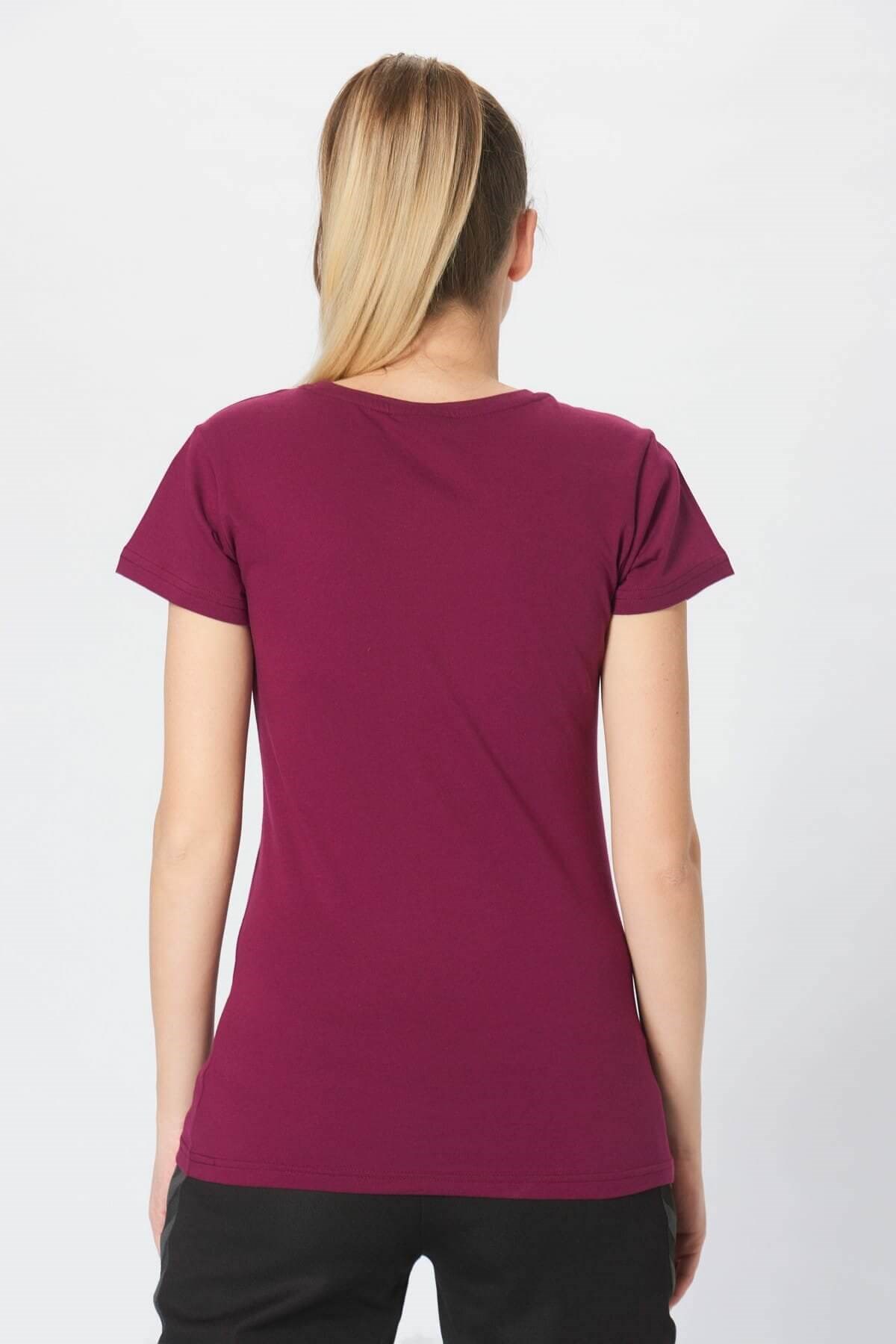 HUMMELTişörtHummel Helit T-Shirt S/S Kadın Tişört 910466-3388PURPLE POT